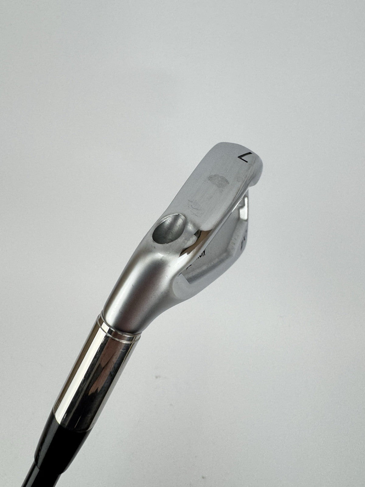 Srixon ZX7 7 Iron Left Handed Miyazaki 6A Senior Flex Graphite /Demo /330769