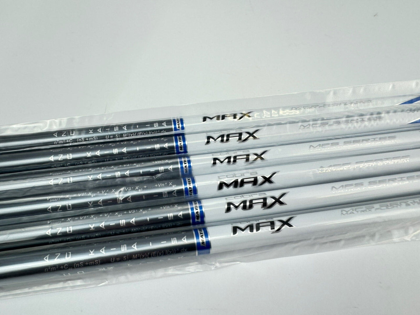 Matrix Iron Shaft Set (7) White Tie Regular Graphite 42” /0.370 Parallel /223921