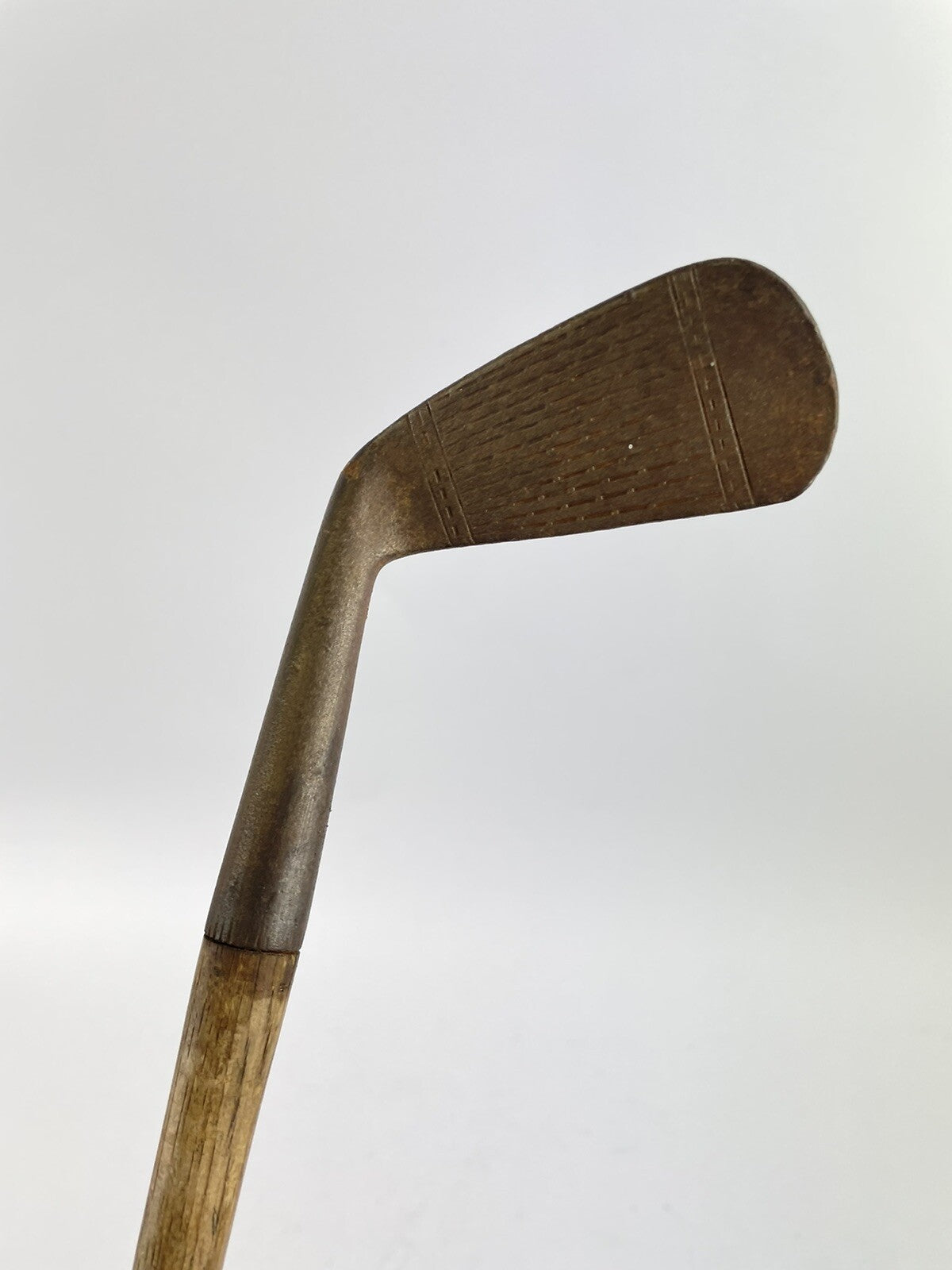 Hickory Golf Club Special Hand Stamp Ladies Iron “C.W Carter Yeovil” 38.5” /45624