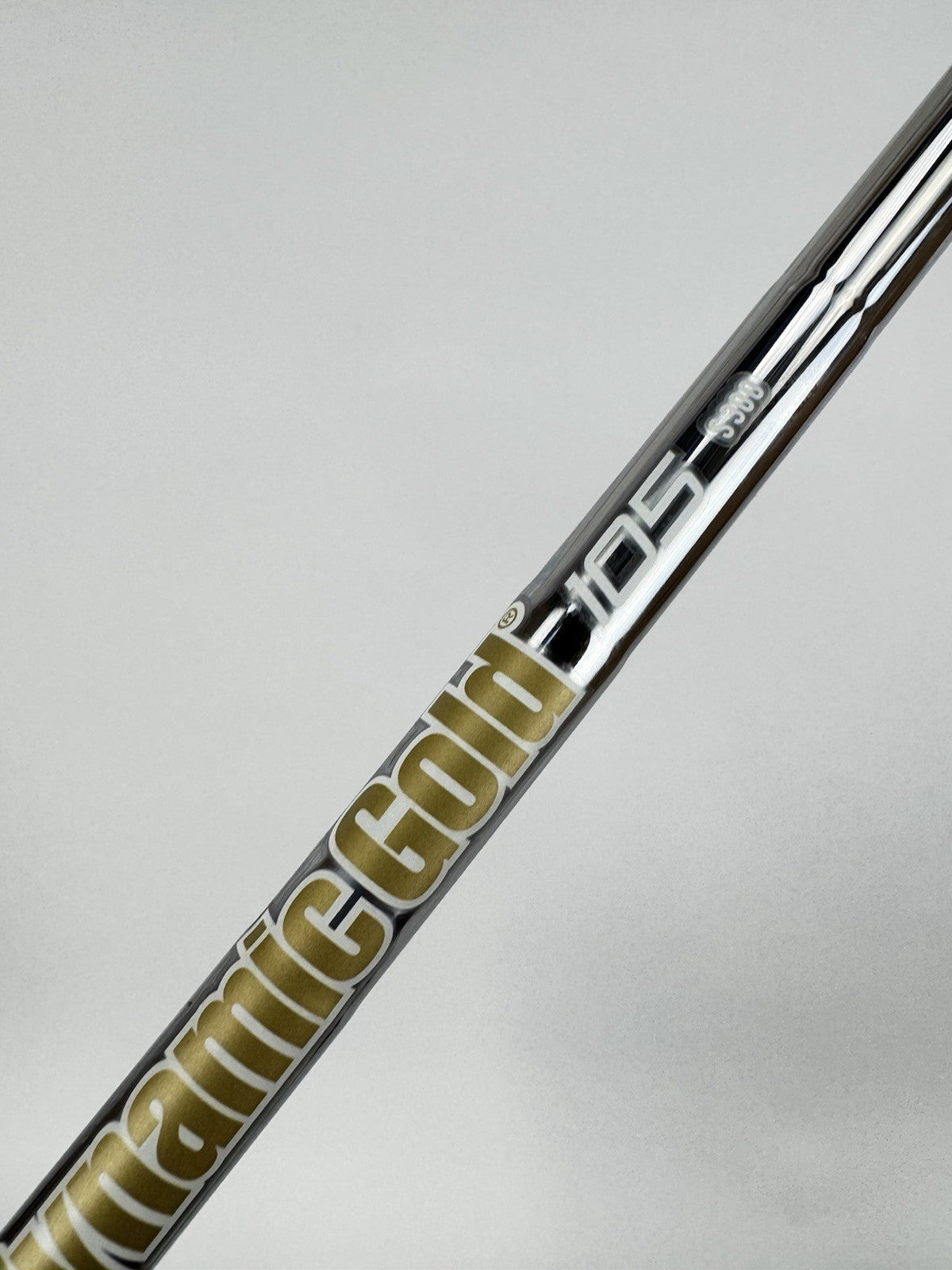 Dynamic Gold 105 Iron Shaft S300 Stiff Flex Steel 35.25 /0.355 Tapered /316903