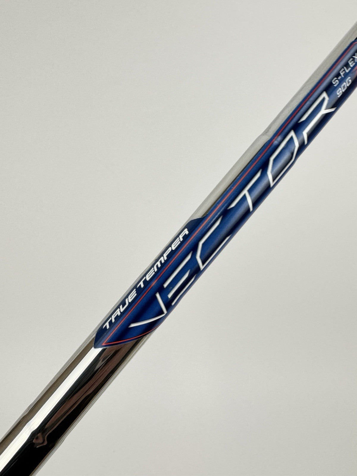 True Temper Vector Iron Shaft 90G Stiff Flex Steel 35.5” 0.370 Parallel /327022