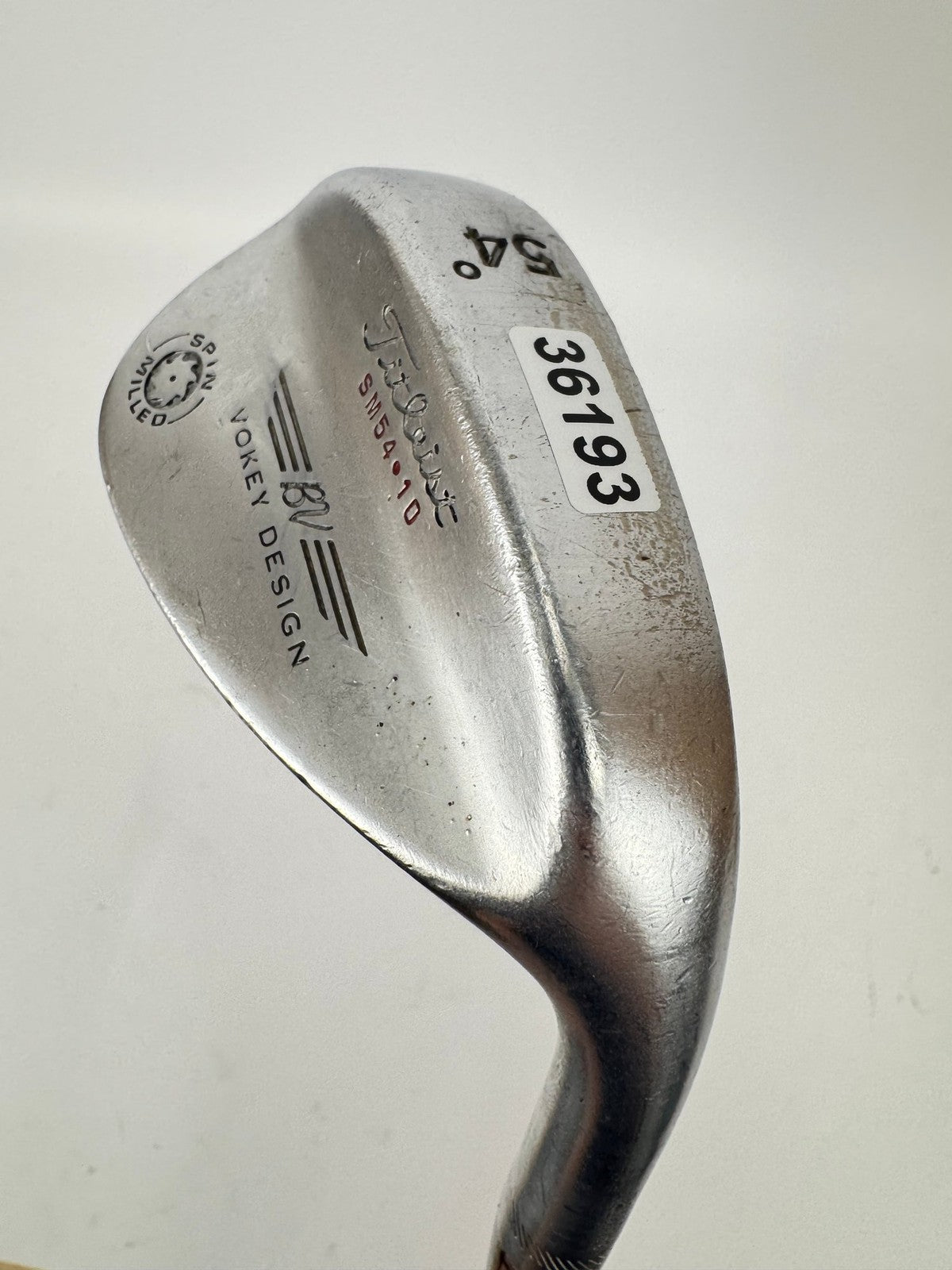 Titleist Vokey Spin Milled Sand Wedge SM54 10 Wedge Flex Steel /RightHand/3619317