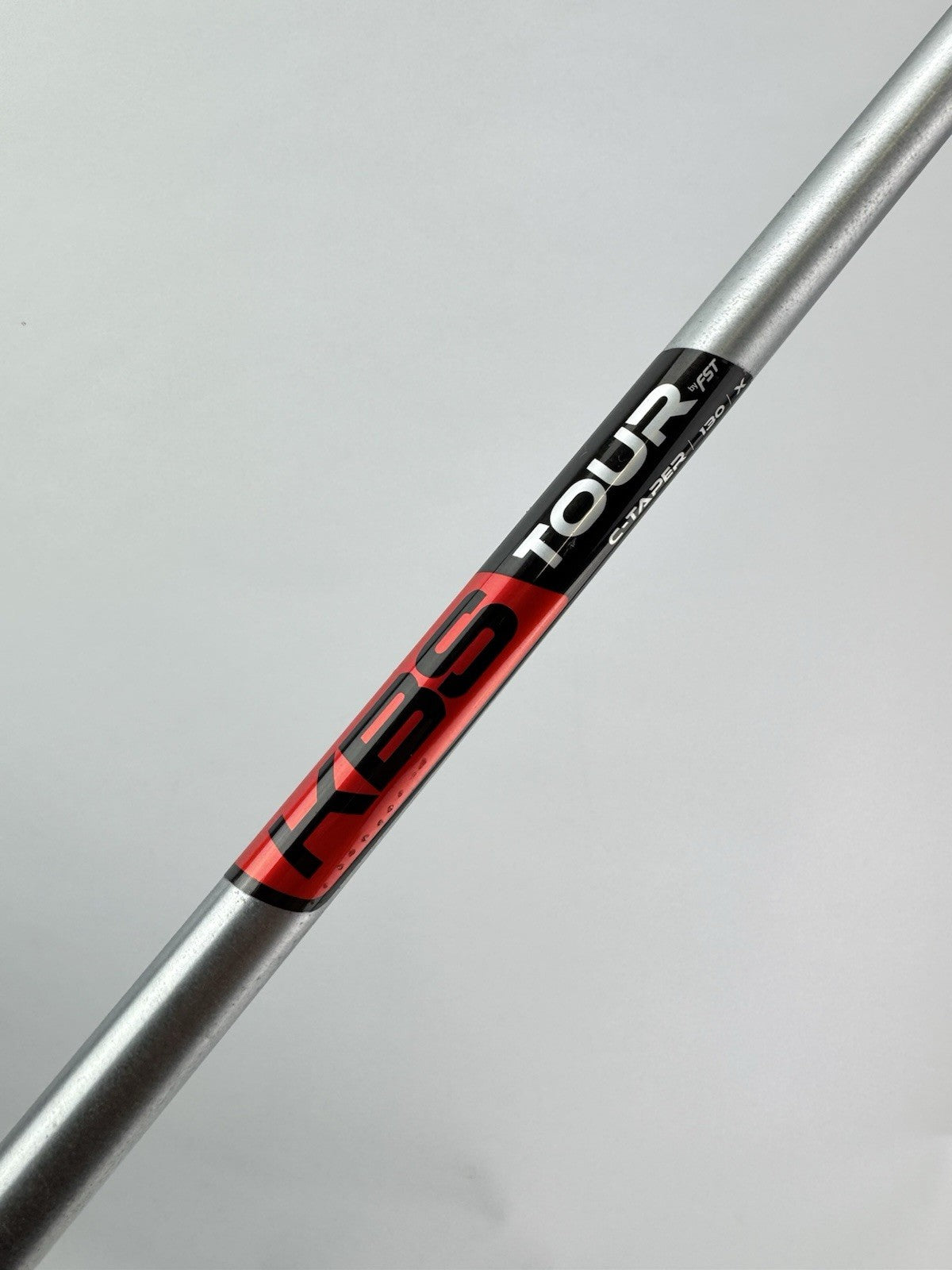KBS Tour C-Taper Iron Shaft 130 X Flex Steel 35.5” /0.355 Tapered /293990