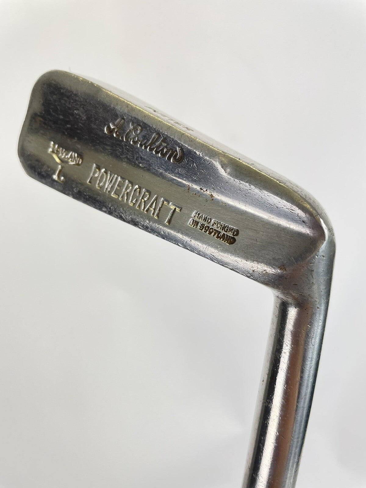 Powercraft Leyland Putter Ladies A.Foulton 33.5” Made in Scotland Blade/New Grip2