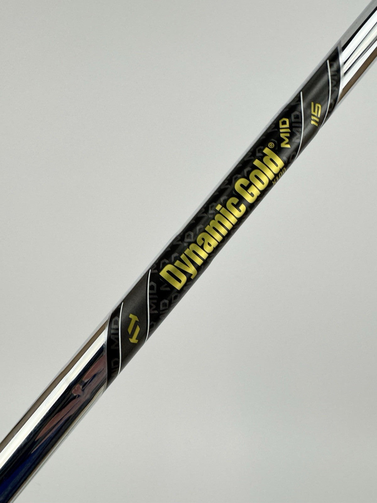 Dynamic Gold 115 Iron Shaft MID X100 X Flex Steel 35" /0.370 Parallel /326722