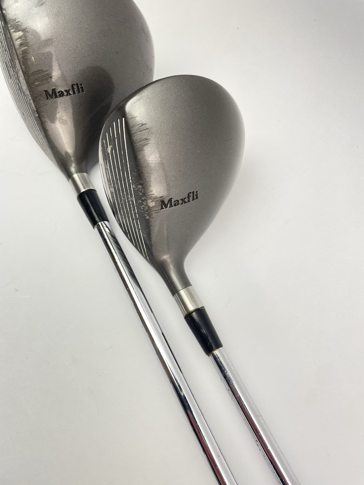 Mens Golf Package Set 12 Clubs Maxfli Regular Steel /Right /New Grips /Cart Bag7