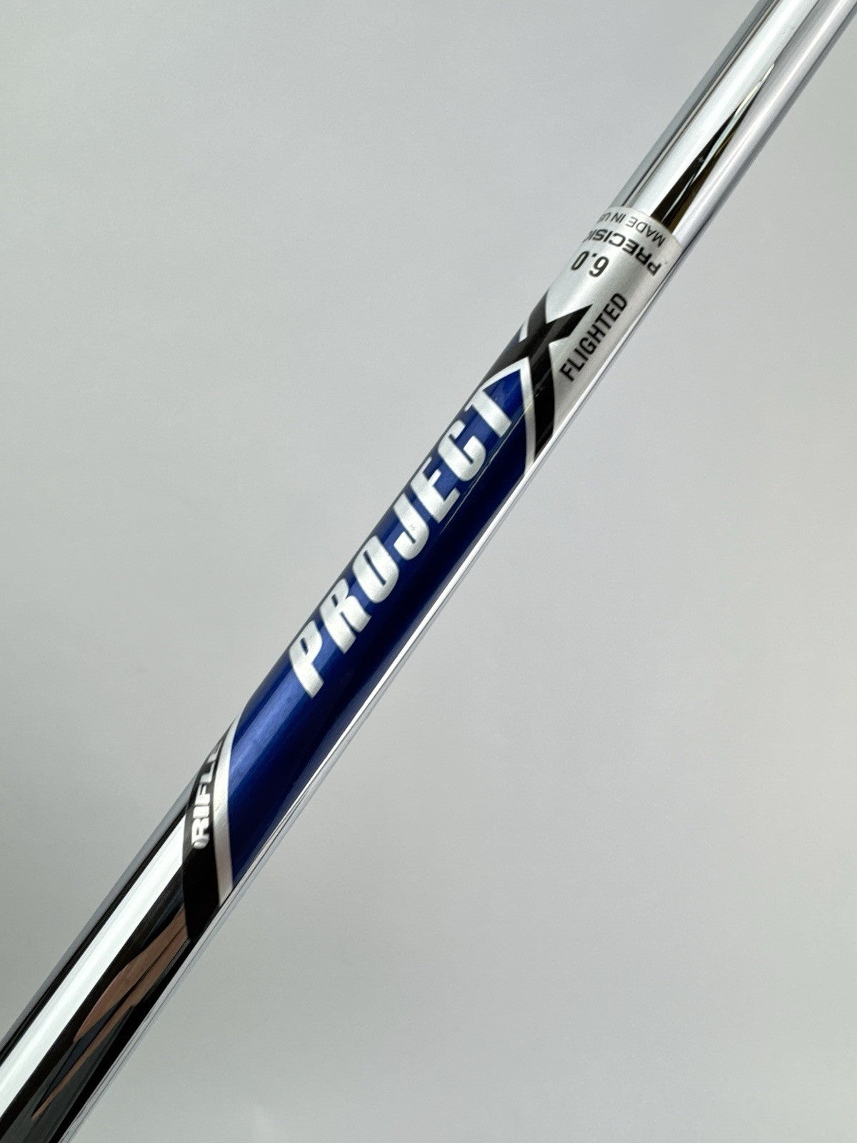 Project X Iron Shaft 6.0 Stiff Flex Steel Flighted 38” /New /309083