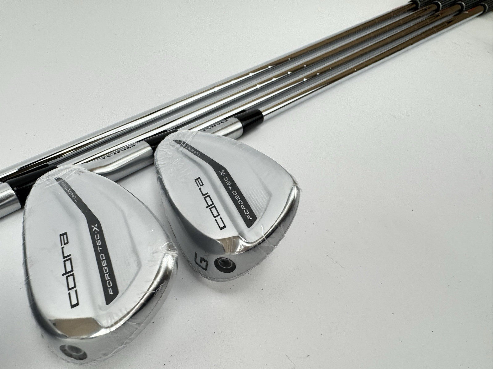 Cobra Forged Tec X Irons 6,8,PW+GW KBS Tour Lite Regular Steel /Right /New/341496