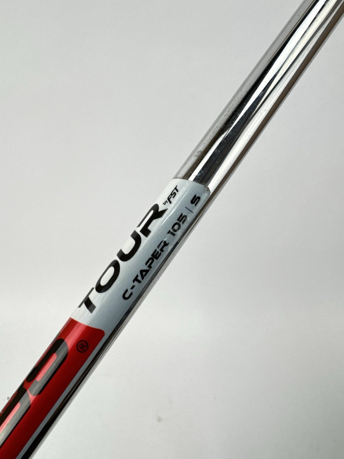 KBS Tour C-Taper Iron Shaft 105 Stiff Flex Steel 35.75” /0.370 Parallel /338368