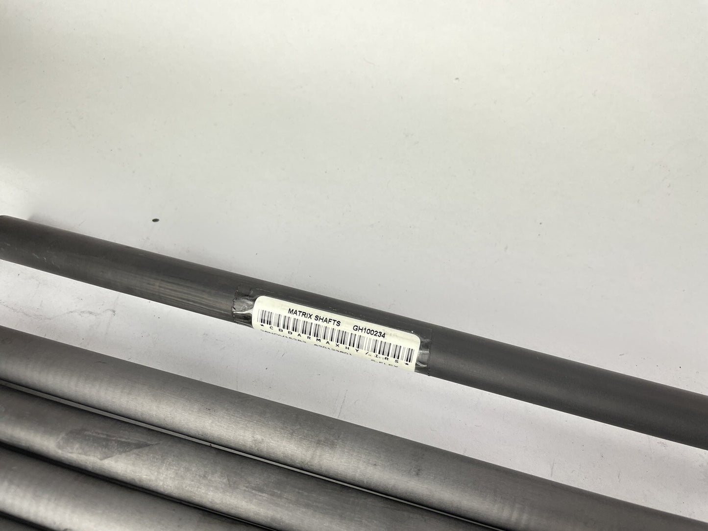Matrix Ozik Iron Shaft Set White Tie (7) X4 60S Stiff Graphite 42”/0.370/138368