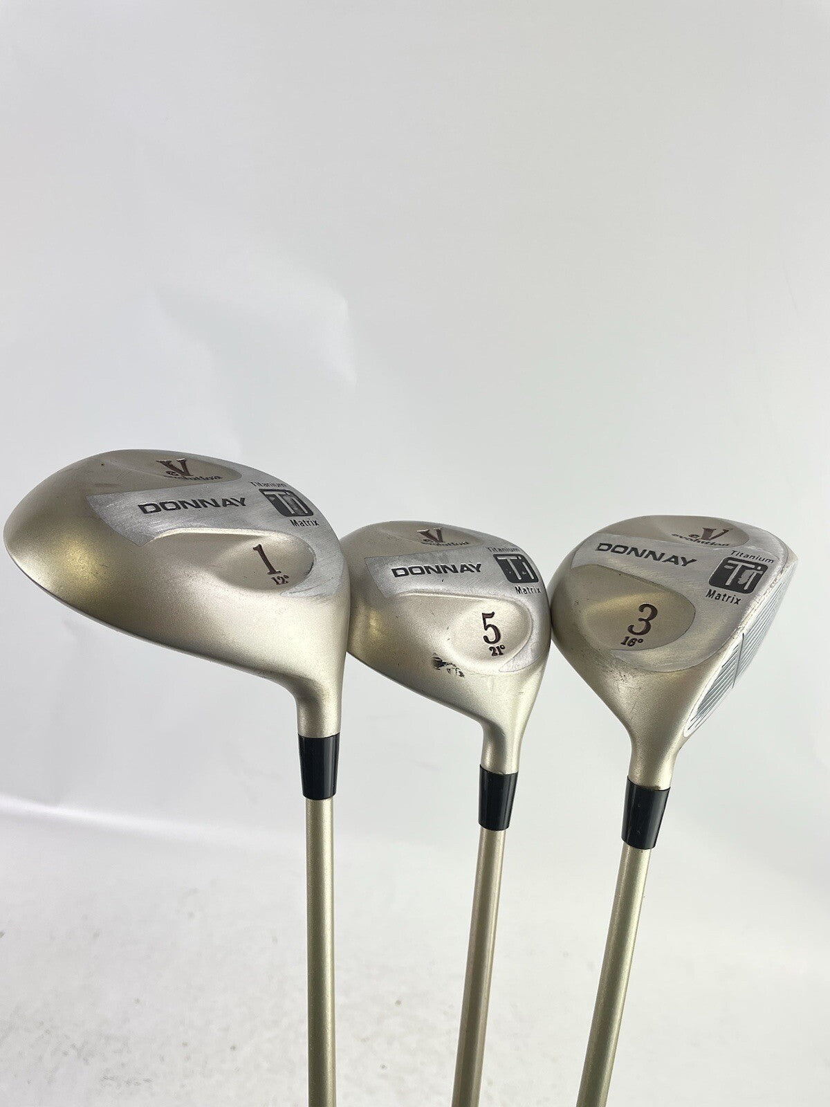 Donnay Ladies Driver, Fairway Bundle 1,3&5 Woods Ladies Graphite /New Grips/88510