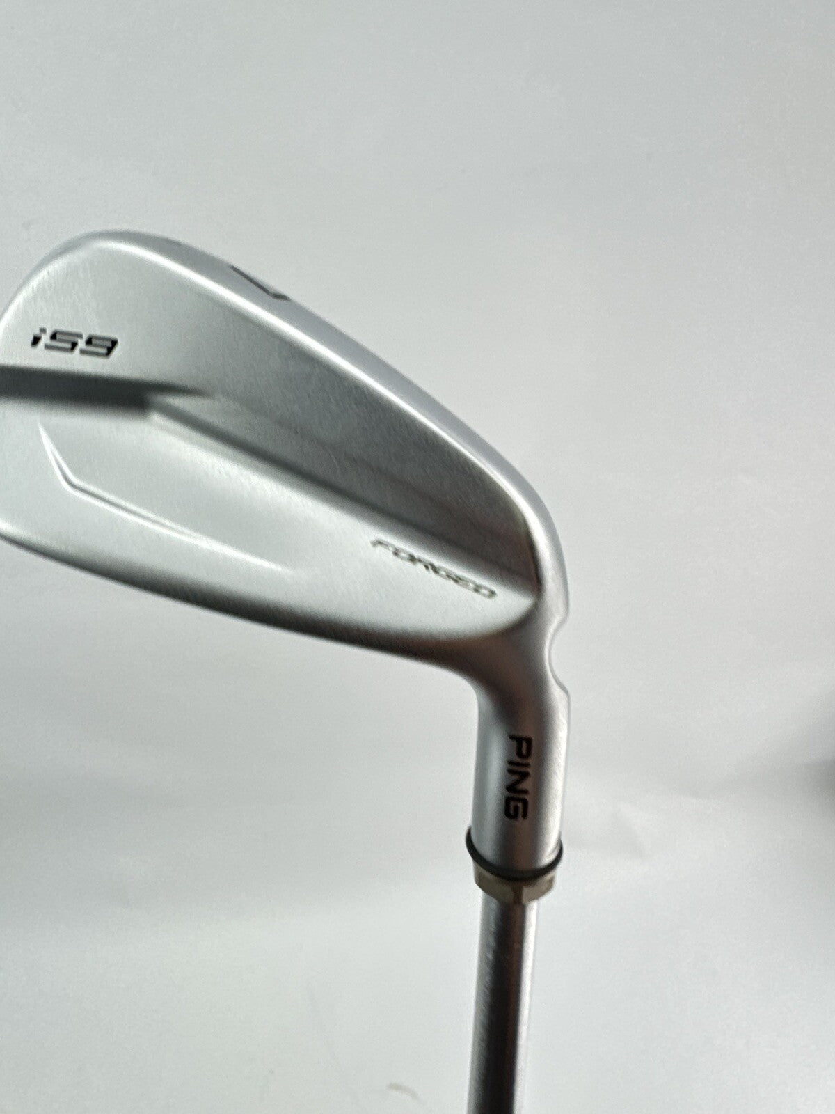 Ping i59 7 Iron Forged Black Dot Project X LS 6.0 Stiff Steel /Demo /227494