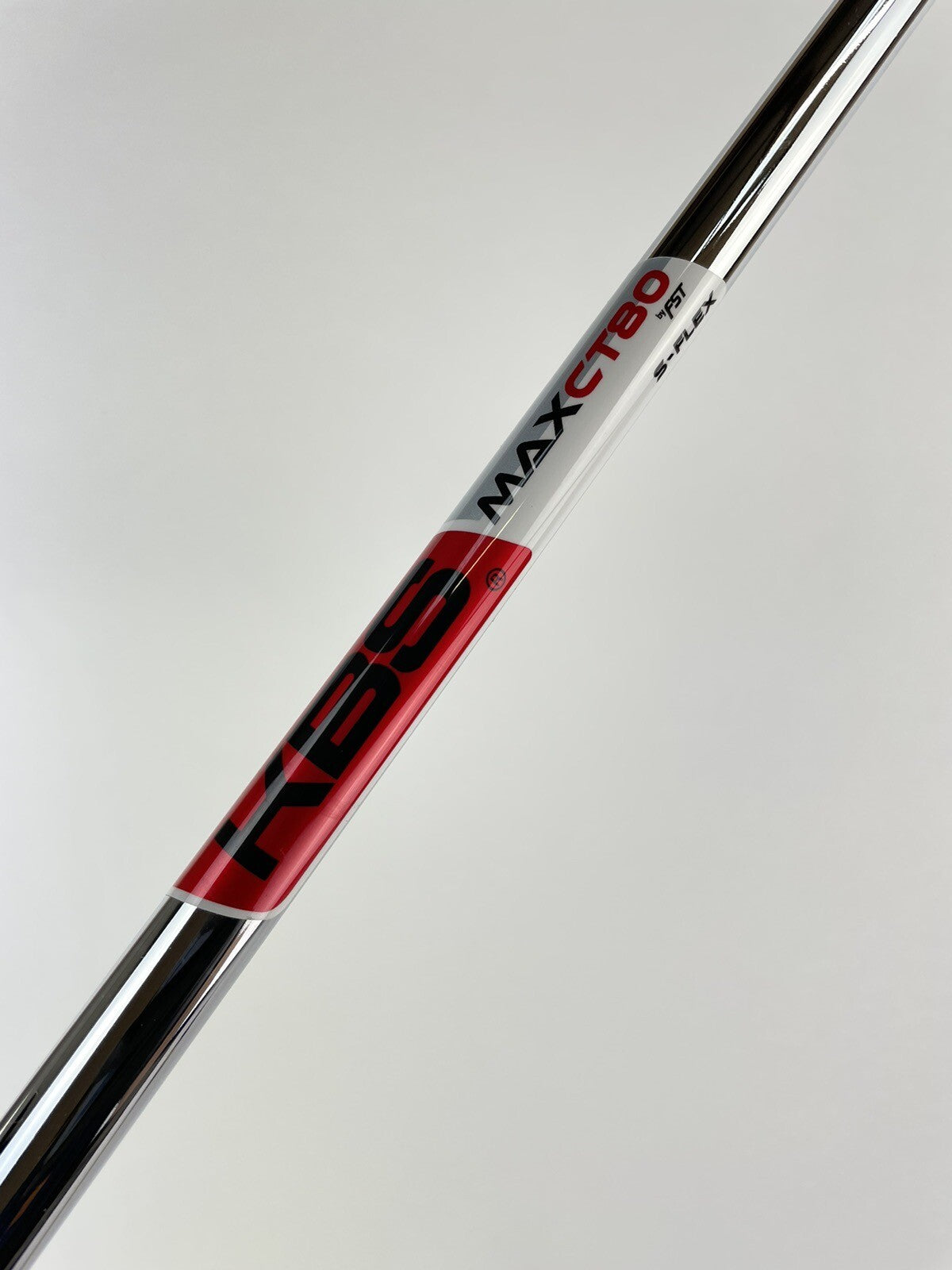 KBS Max Iron Shaft CT80 Stiff Flex Steel 35” /0.370 Parallel /124590