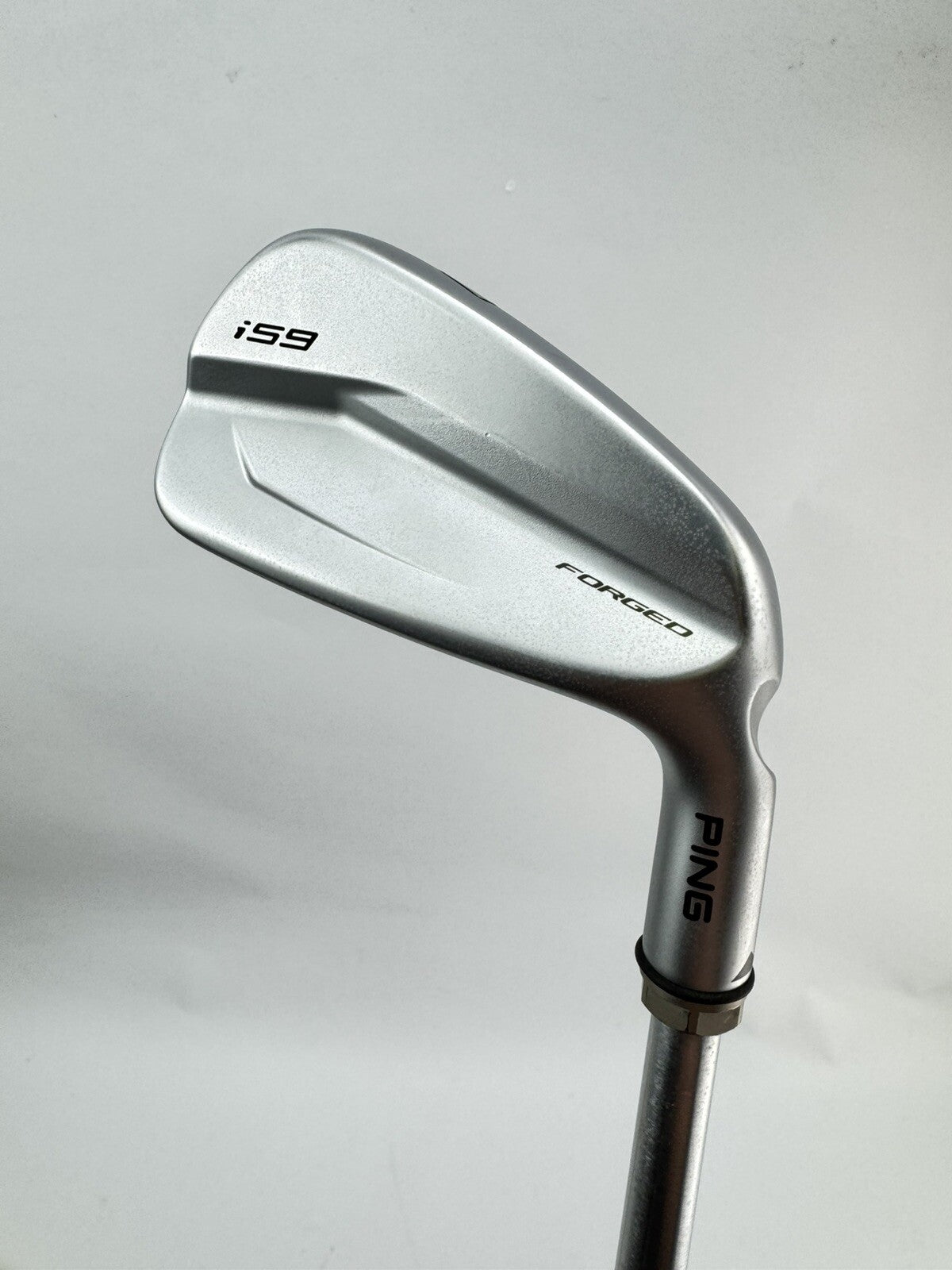 Ping i59 7 Iron Forged Black Dot Project X LS 6.0 Stiff Steel /Demo /227490