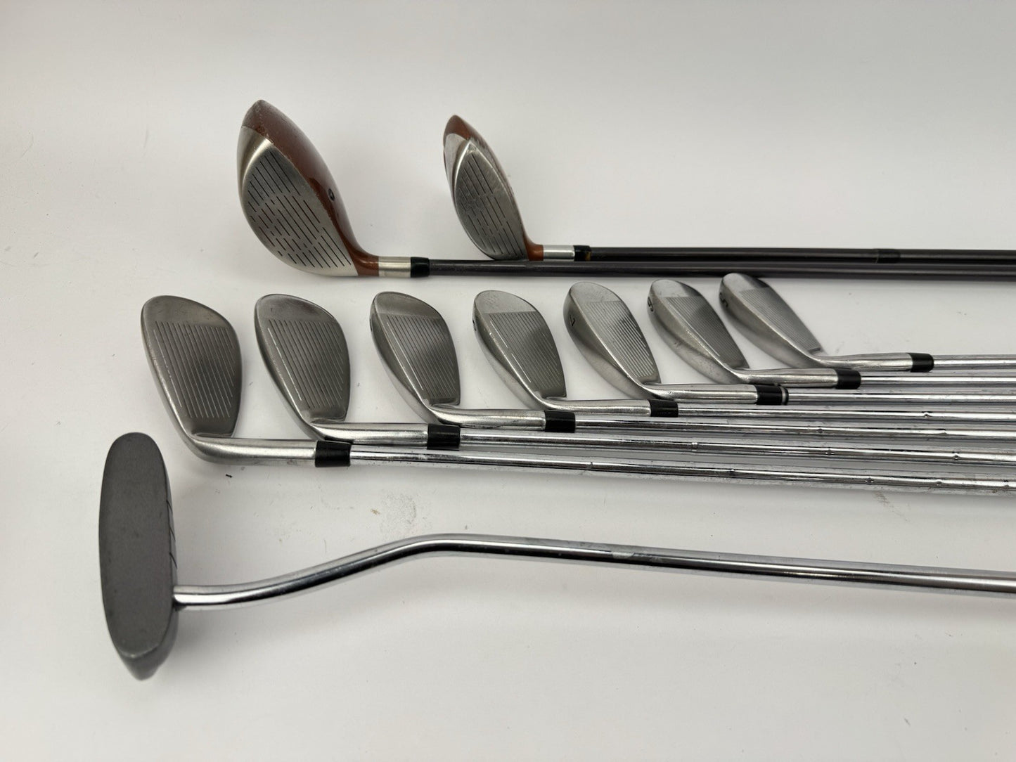 Mens Golf Package Set 10 Clubs Regular Flex /Right Handed /New Grips /Bag /344024