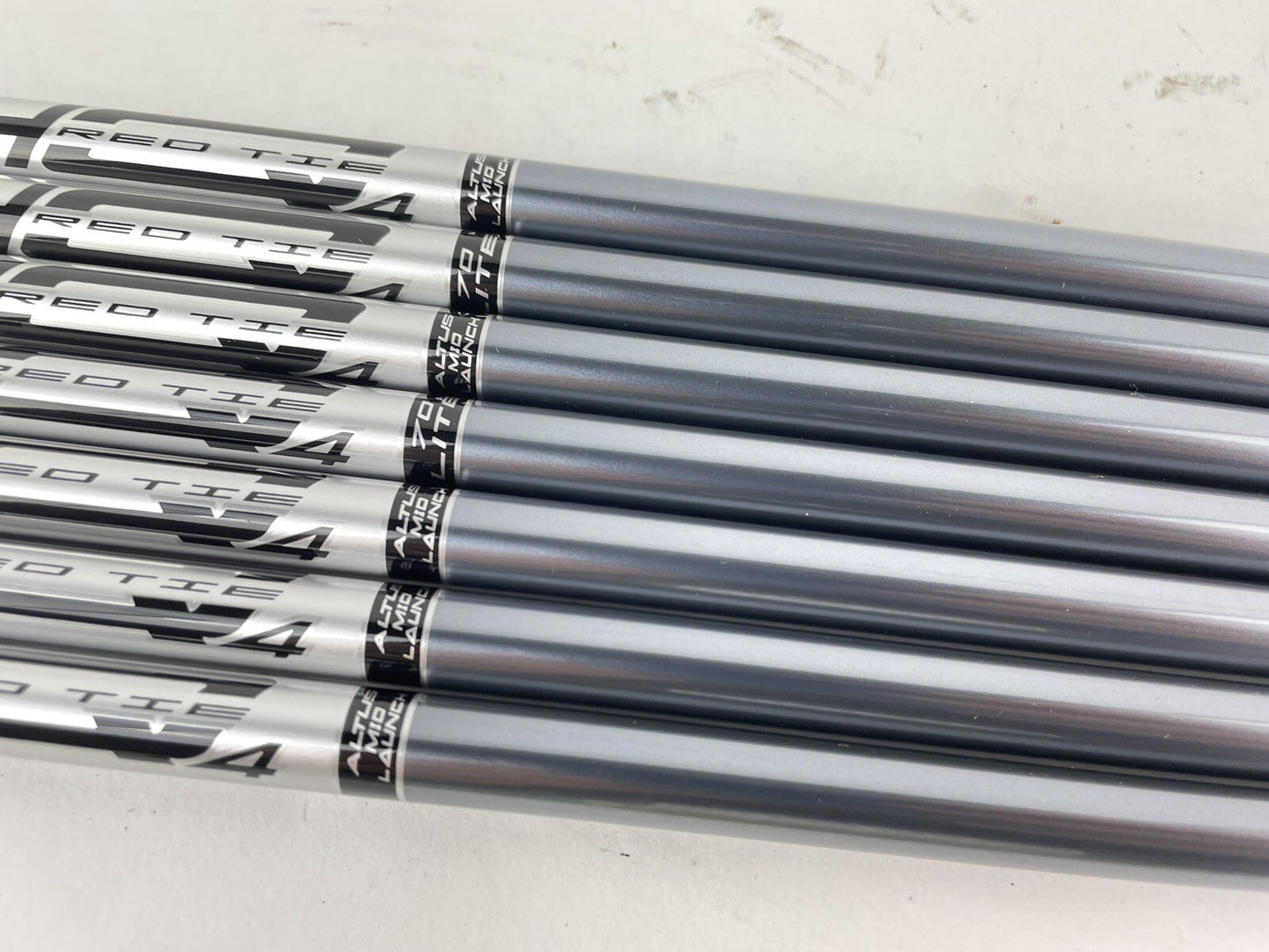 Matrix Ozik Iron Shaft Set Red Tie (7) Lite Senior Graphite Q4 42 /Brand New1