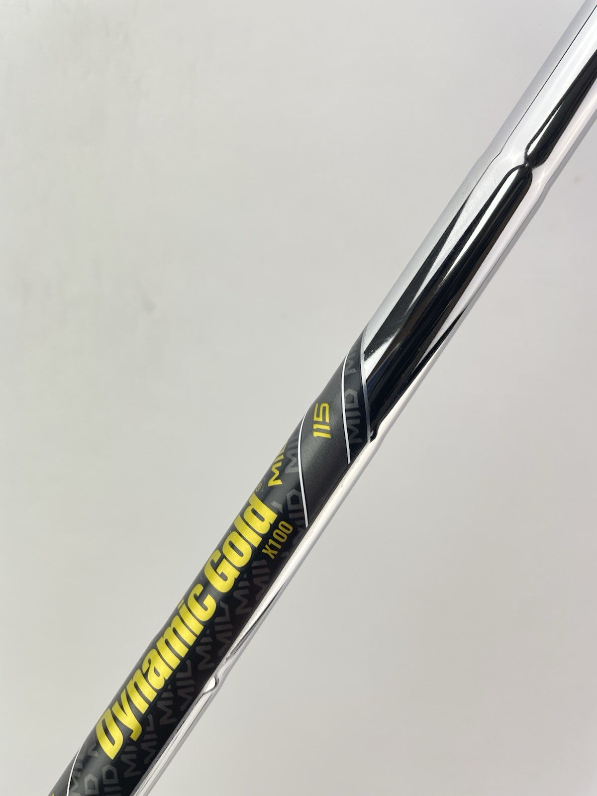 Dynamic Gold Mid Iron Shaft 115 X Flex Steel (Extra Stiff) 35.25 /0.355 /264096