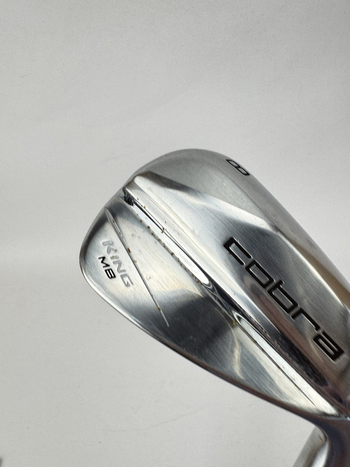 Cobra King MB 8 Iron Forged KBS Max 80 Stiff Flex Steel /Right /New Grip /352351