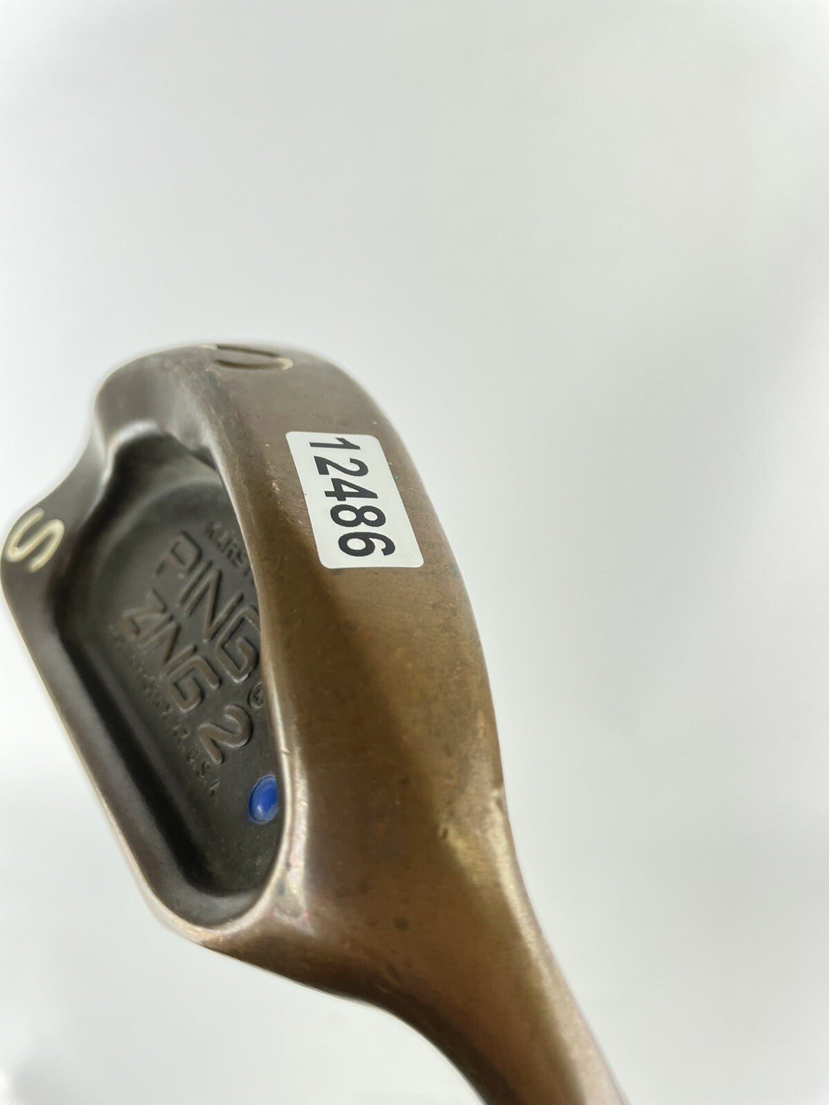 Ping Zing2 Becu Sand Wedge Blue Dot GL282 Stiff Graphite /New Jumbo Grip /1248619
