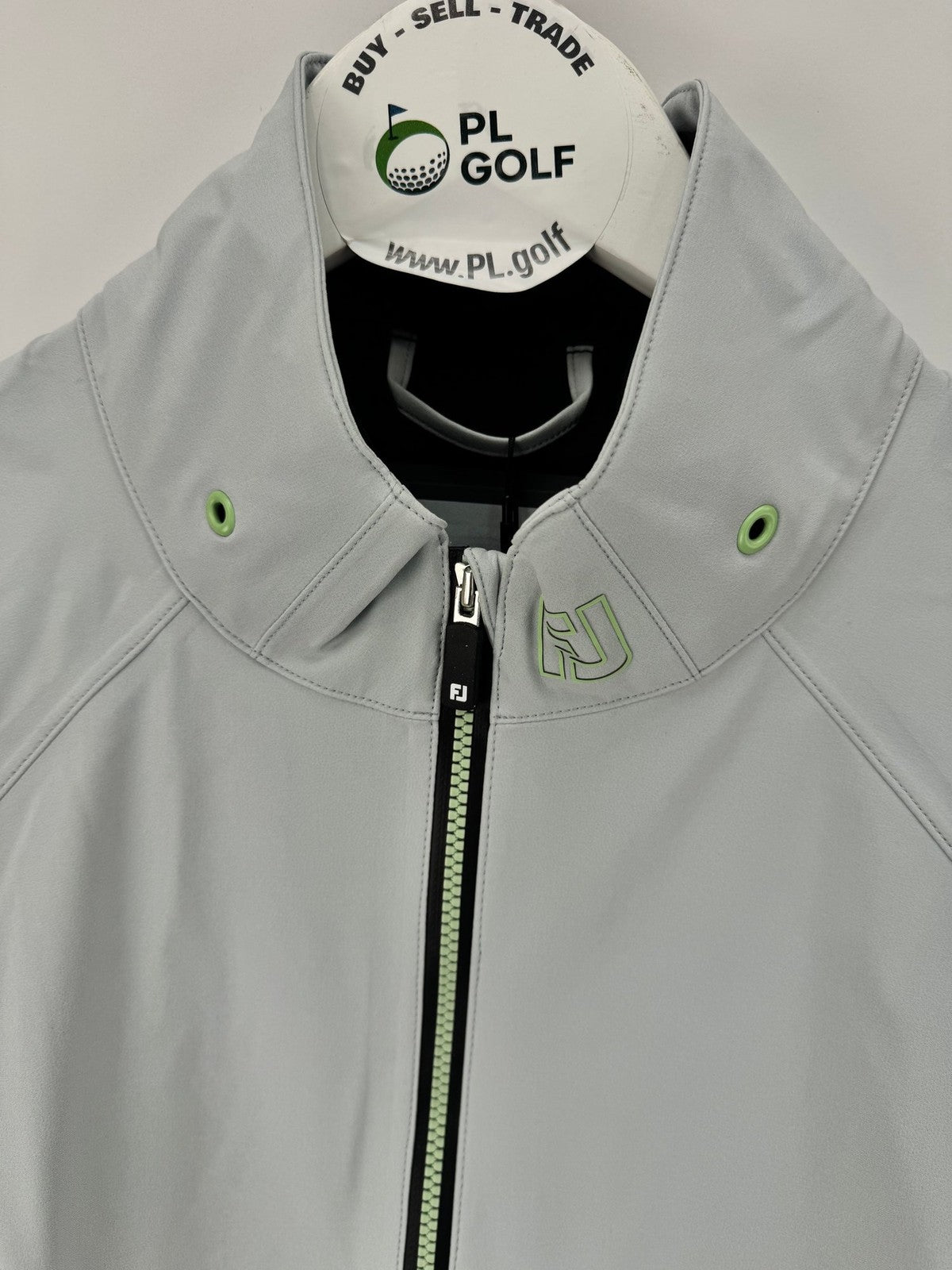 FootJoy Hydro Tour Golf Jacket Size Medium Men's Grey/Flint Waterproof/336197