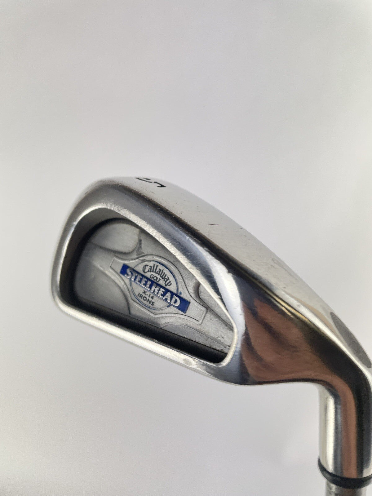 Callaway Mens 5 Iron X14 Steelhead Firm Graphite /Right Handed /New Grip /127342