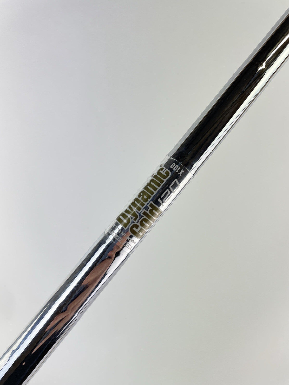 Dynamic Gold 120 Iron Shaft X100 X Flex Steel 35.25" /0.355 Tapered /140740