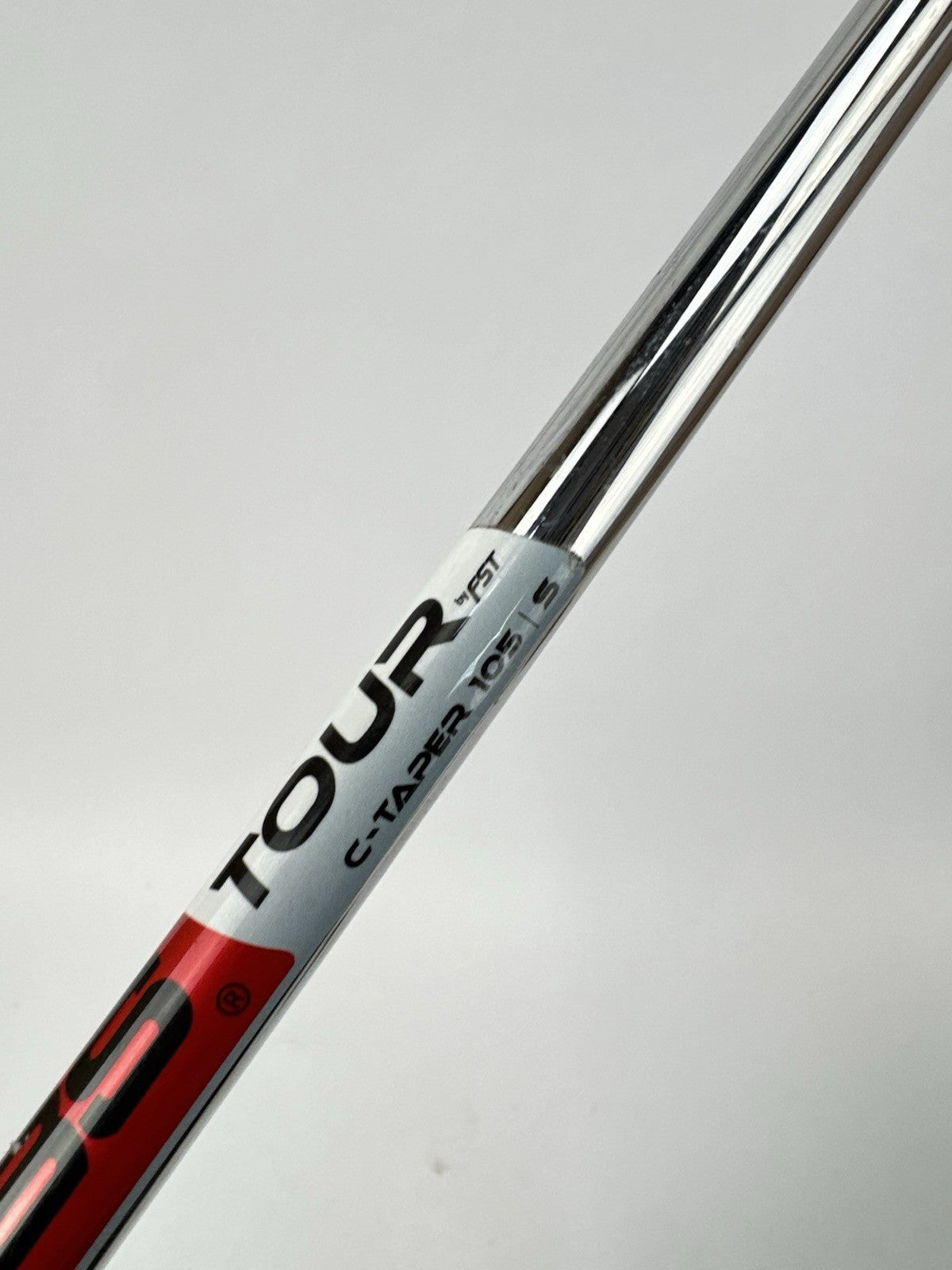 KBS Tour C-Taper Iron Shaft 105 Stiff Flex Steel 35.75” /0.370 Parallel /338369