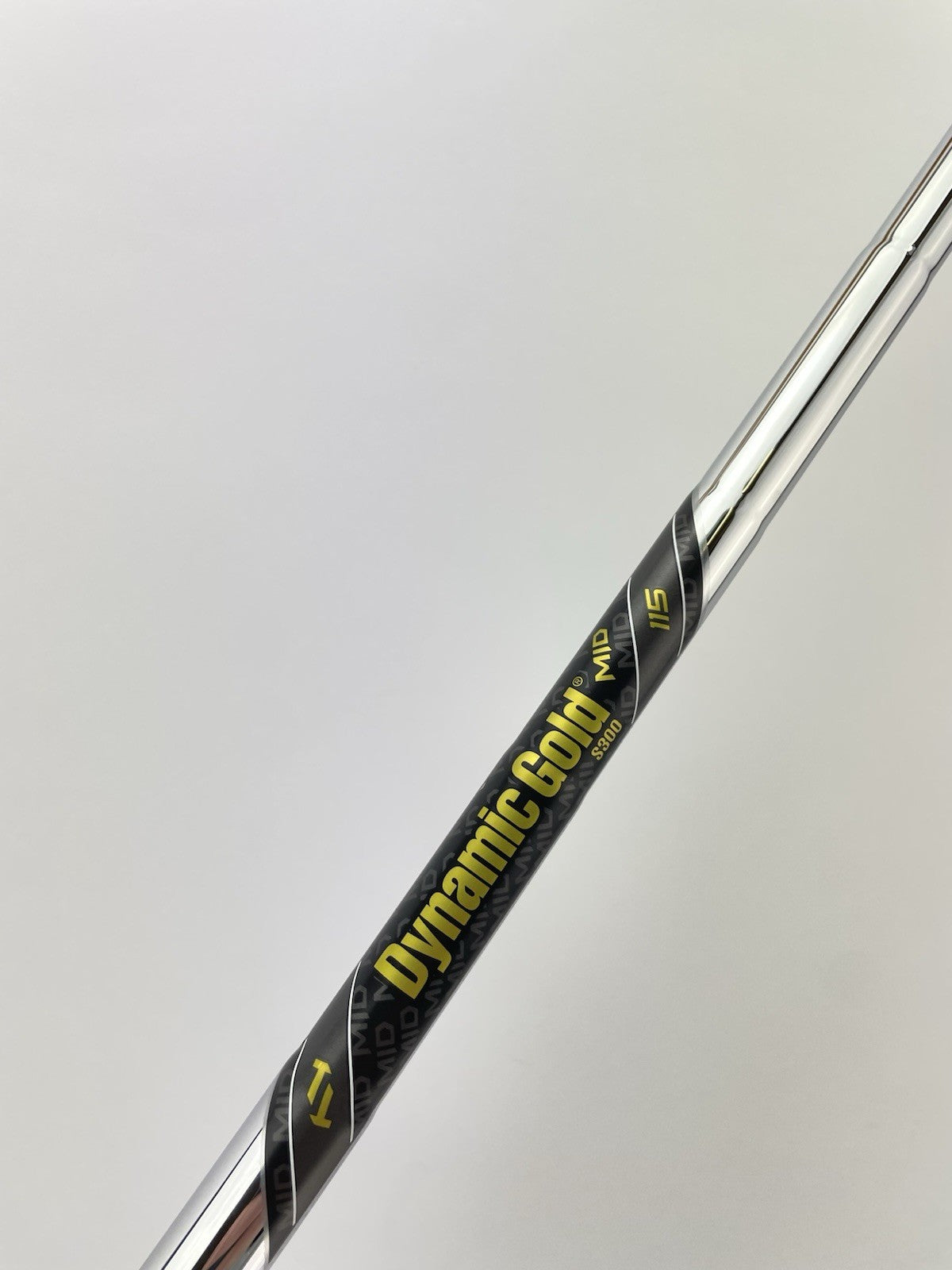 Dynamic Gold Mid Iron Shaft 115 Stiff Flex Steel 35.5” /0.355 Tapered /299735