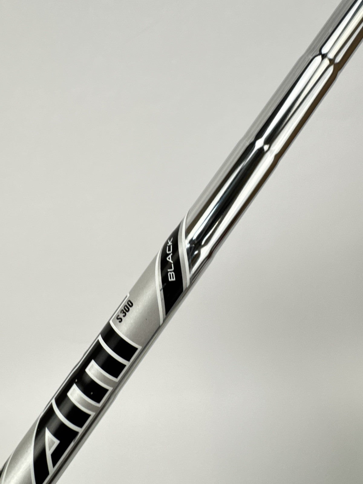 True Temper AMT Black Iron Shaft S300 Stiff Flex Steel 35.5” /0.355 /346386