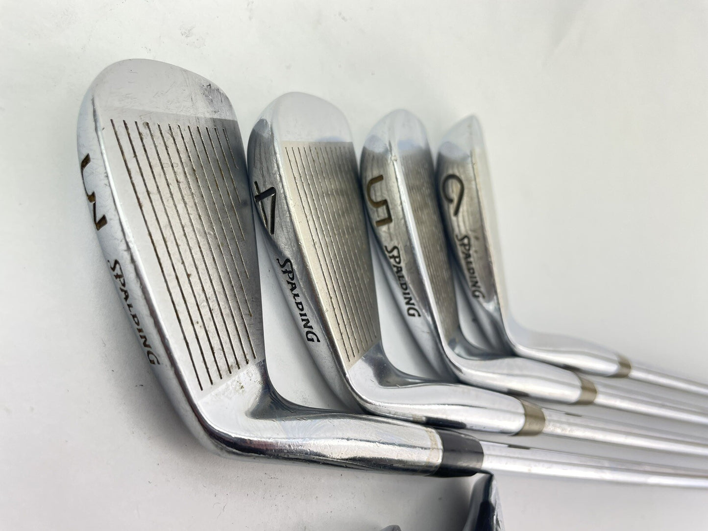 Spalding Elite Iron Set 3-9 Irons Apollo Regular Steel /Right /New Grips /177937