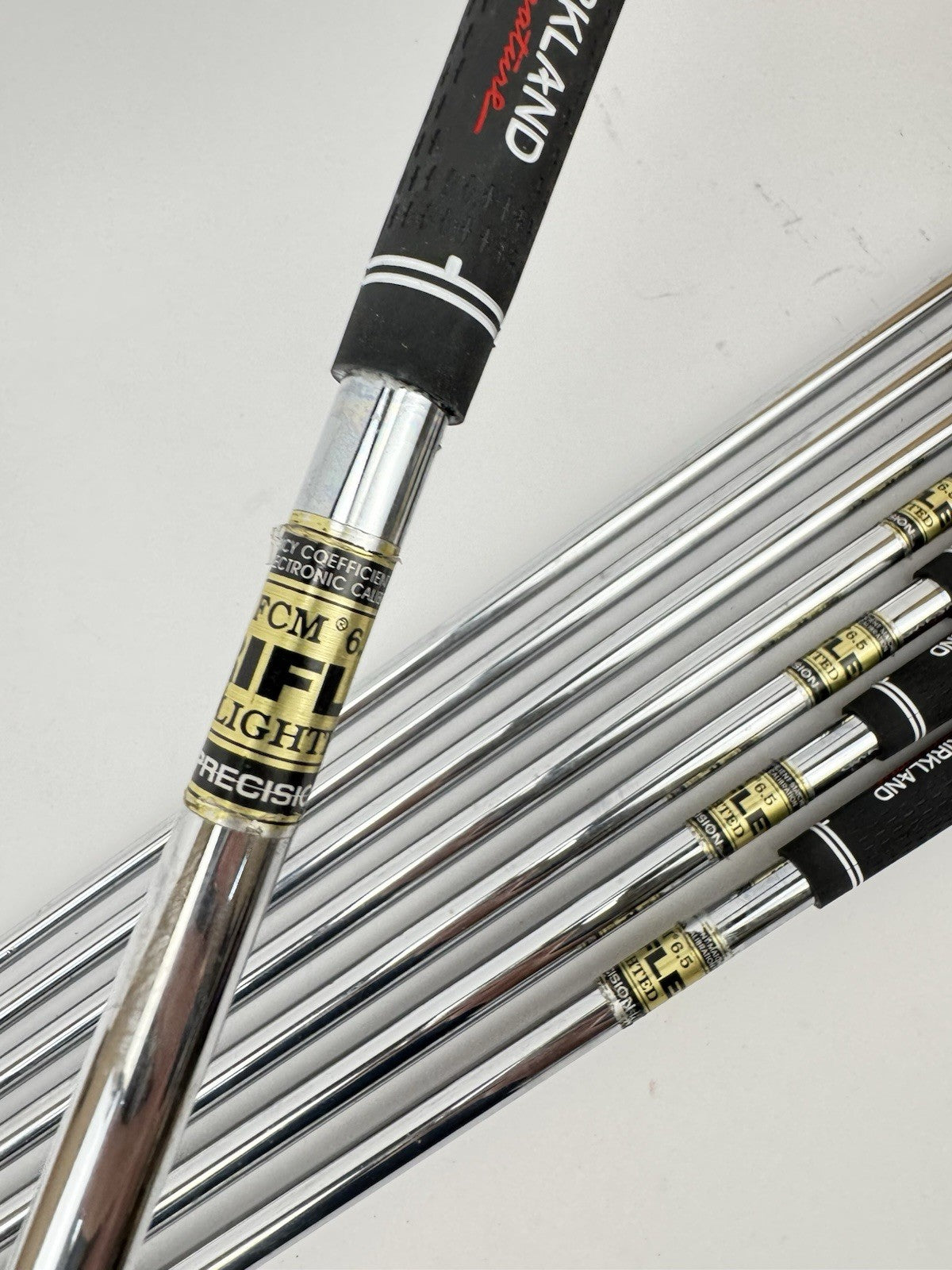 Taylormade 300 Forged Irons 3-PW Rifle 6.5 X Flex Steel +1/2” /New Grips /3432713