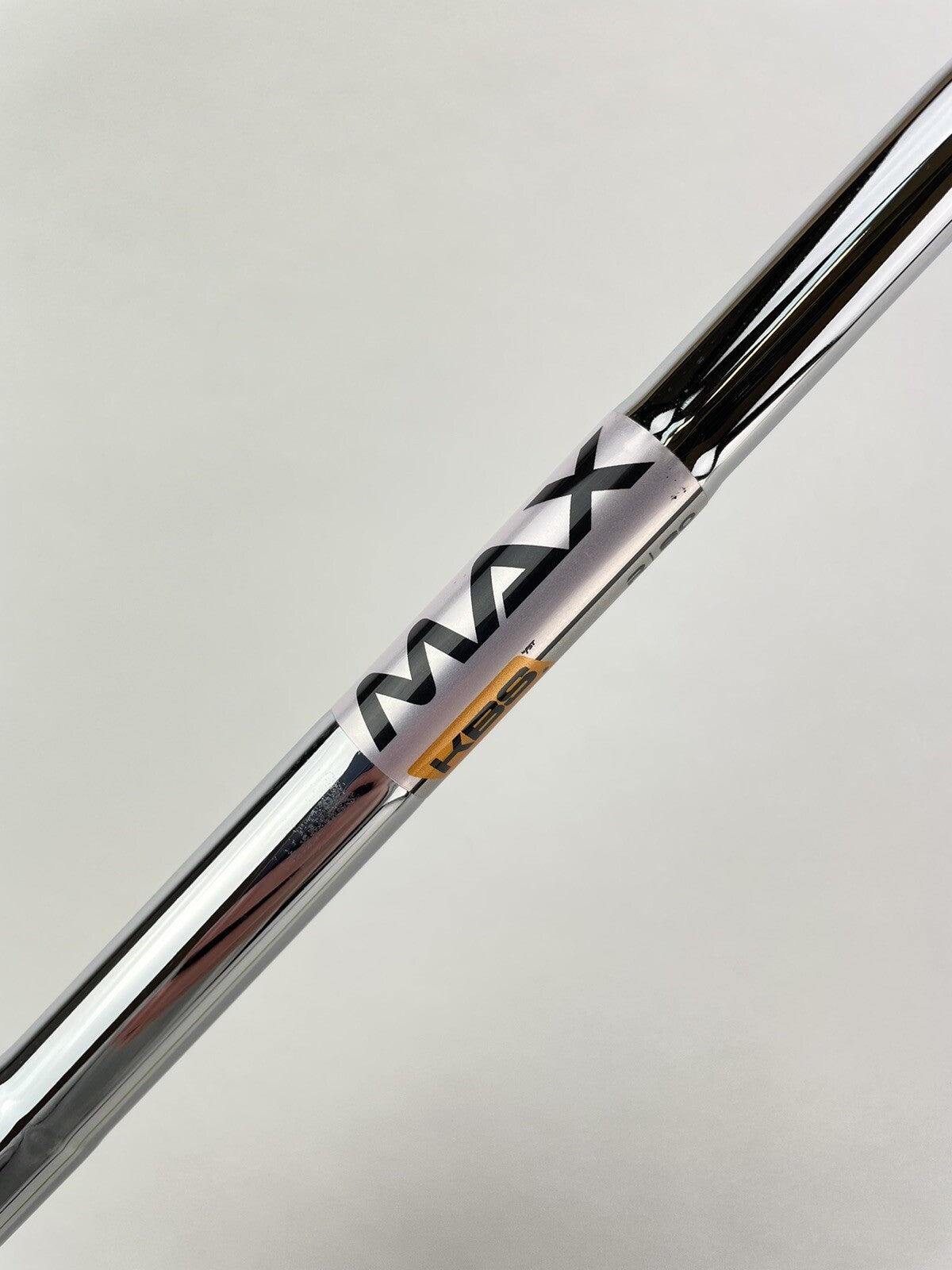 KBS Max 80 Iron Shaft Regular Flex Steel 36” /0.370 Parallel Tip /205622