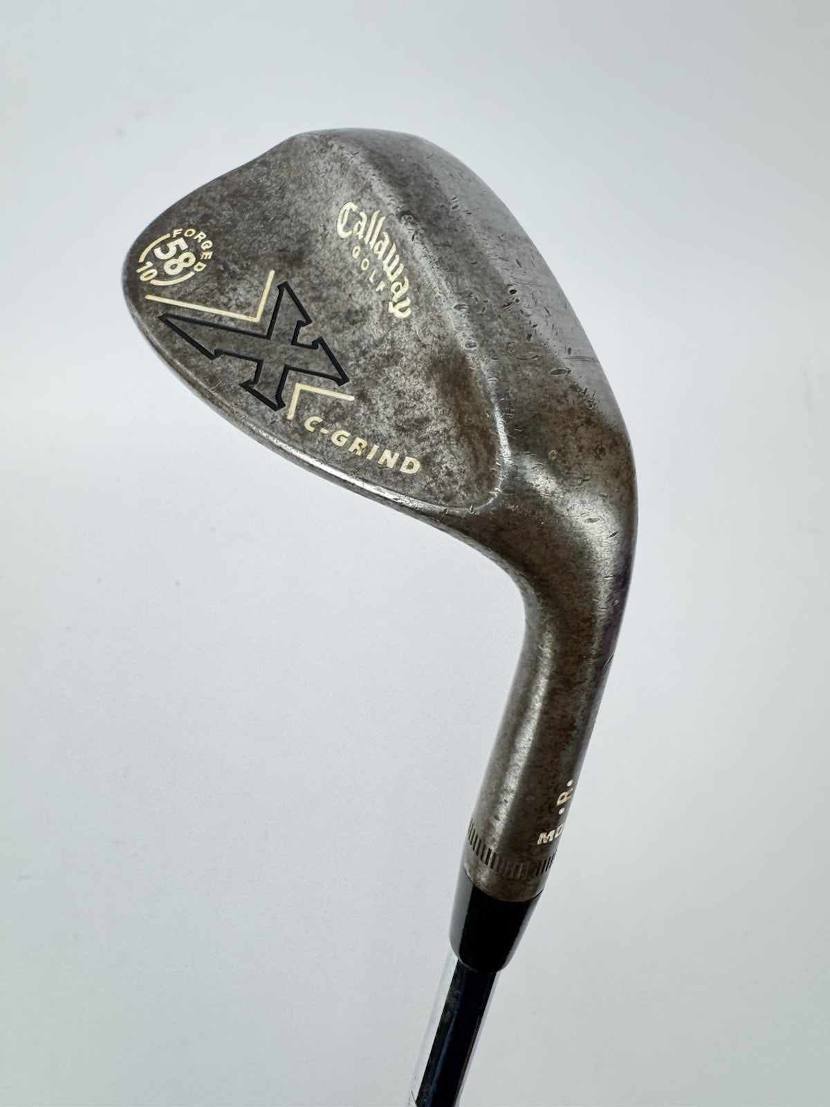 Callaway Lob Wedge X Forged 58* Raw Wedge Flex Steel /Right /New Grip /342820