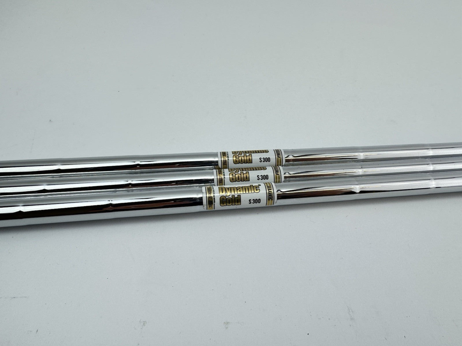 Dynamic Gold AMT Wedge Shaft Set (3) S300 Stiff Steel 0.355 Tapered /289570