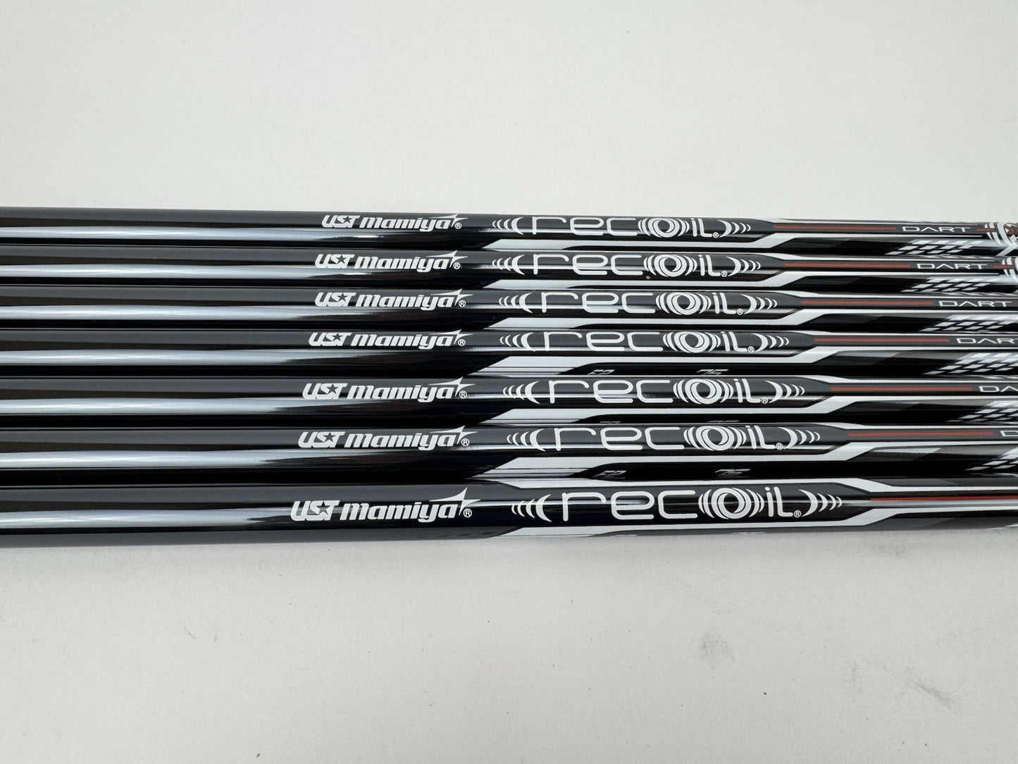 UST Recoil Dart Iron Shaft Set (7) 75 F2 Senior Graphite 41” /0.370 Parallel1