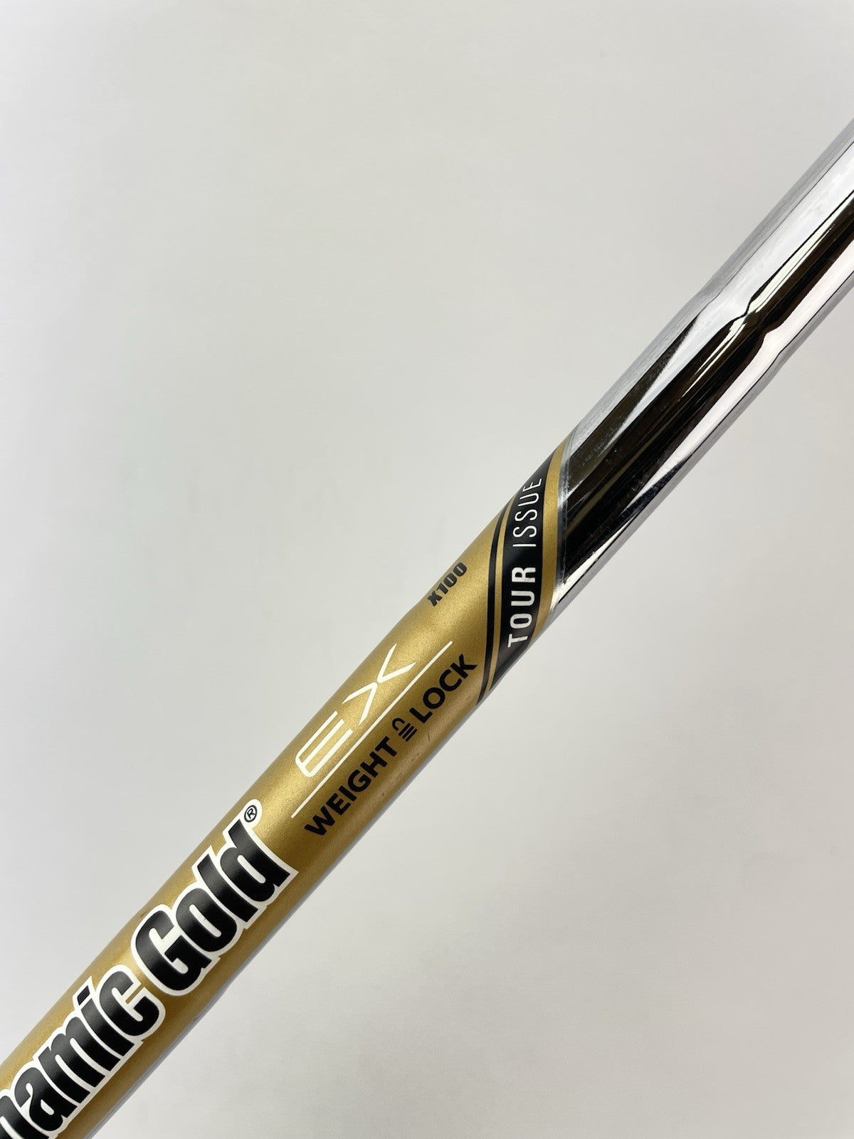 Dynamic Gold EX Iron Shaft X100 X Flex Steel 35.75 /0.355 Tapered /238745