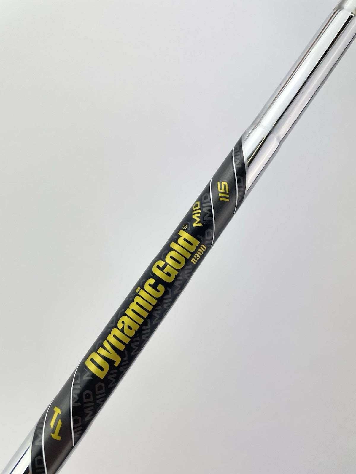 Dynamic Gold Mid Iron Shaft 115 Regular Flex Steel 35.25 /0.355 Tapered /297205