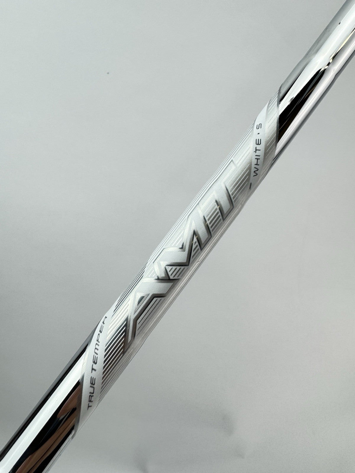 True Temper AMT White Iron Shaft Stiff Flex Steel 34.75” /0.355 Tapered /292234