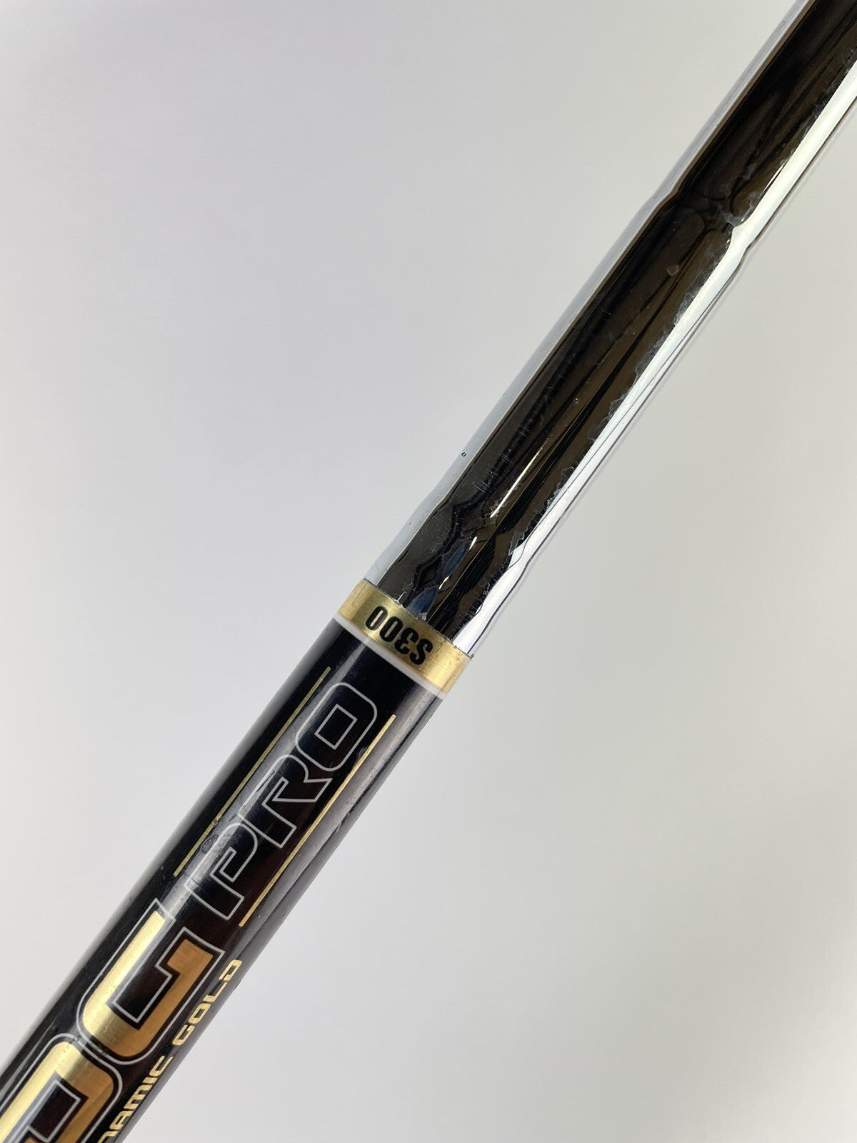 Dynamic Gold Pro Iron Shaft S300 Stiff Flex Steel 35.5" /0.355 Tapered /138723