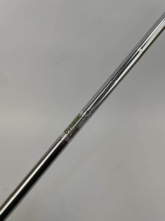 Dynamic Gold 120 Iron Shaft X100 X Flex Steel Pured 35.25” /0.355 Tapered /343840