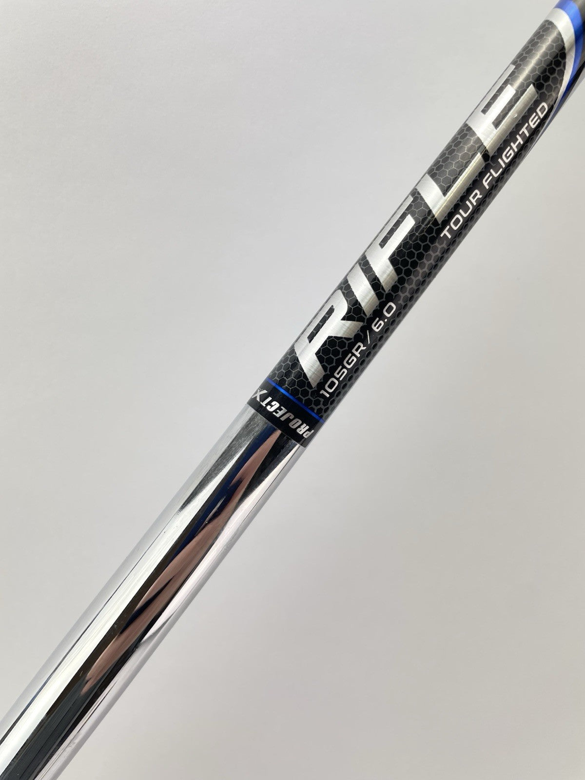 Project X Rifle Iron Shaft 6.0 Stiff Flex Steel 105G 35.5 /0.370 Parallel/276282