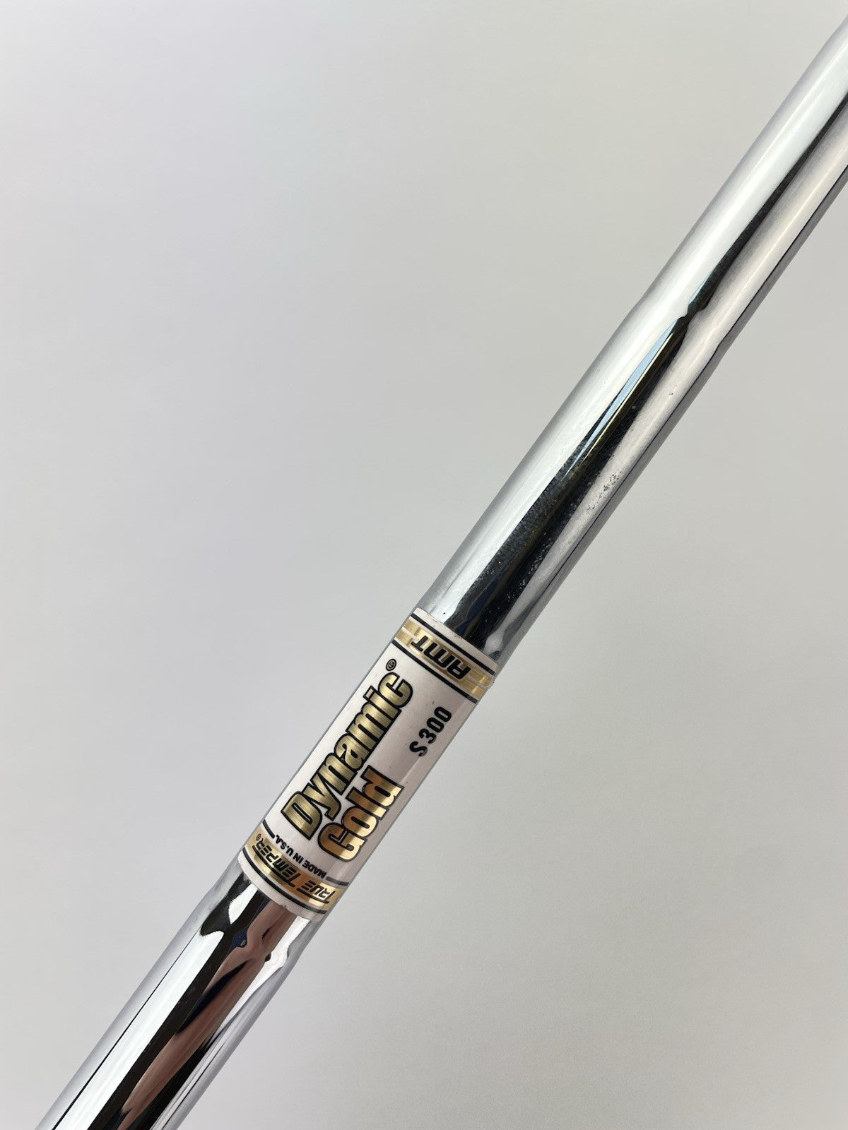 Dynamic Gold AMT Iron Shaft S300 Stiff Steel 35.75” /0.355 Tapered /273374