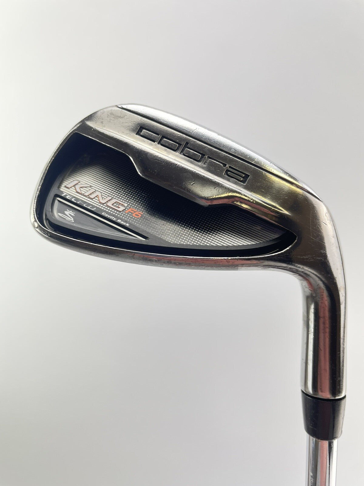 King Cobra F6 9 Iron Tecflo Regular Flex Steel /Right Handed /New Grip /214630