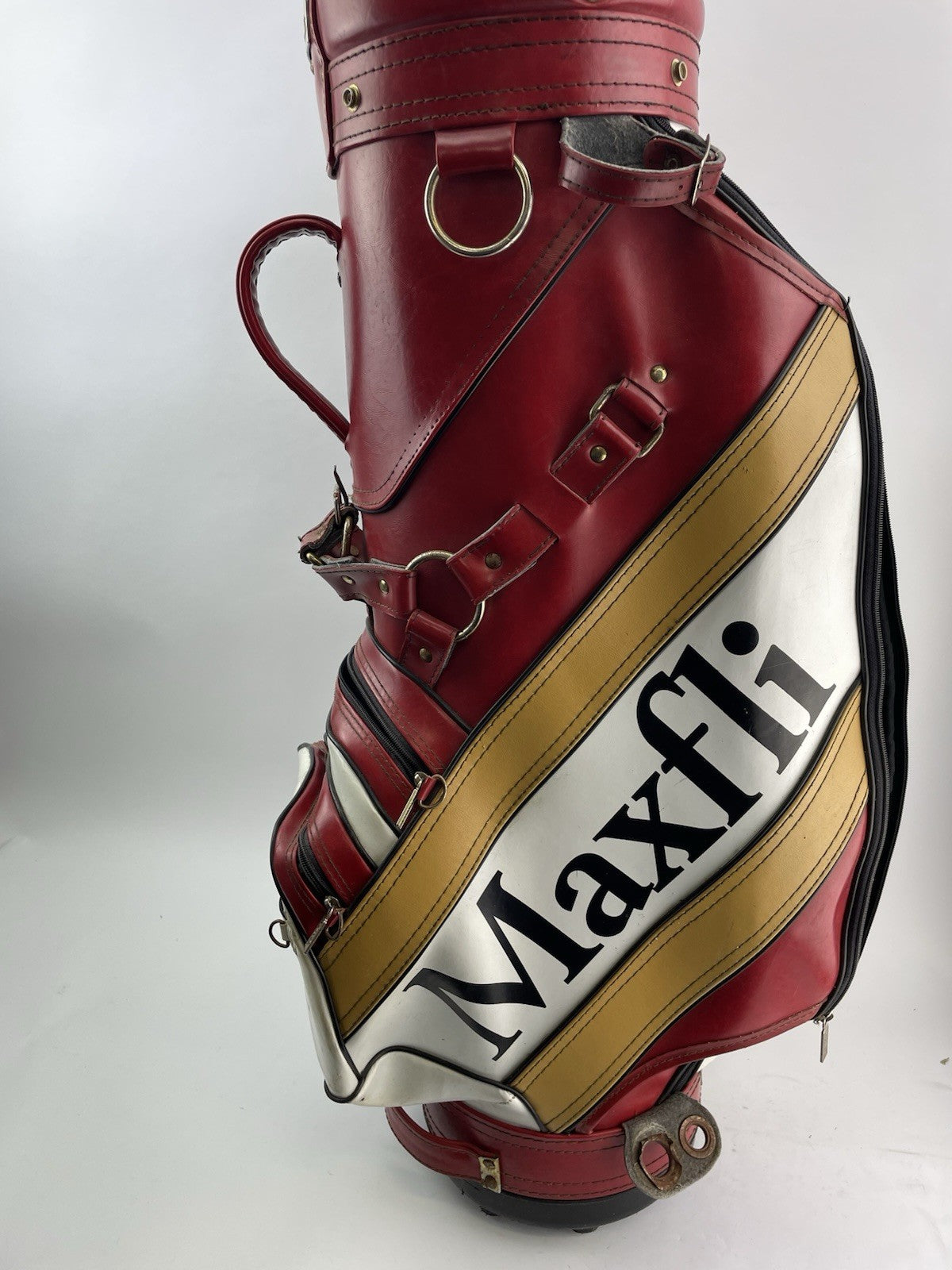 Mens Golf Package Set 12 Clubs Maxfli Regular Steel /Right /New Grips /Cart Bag21