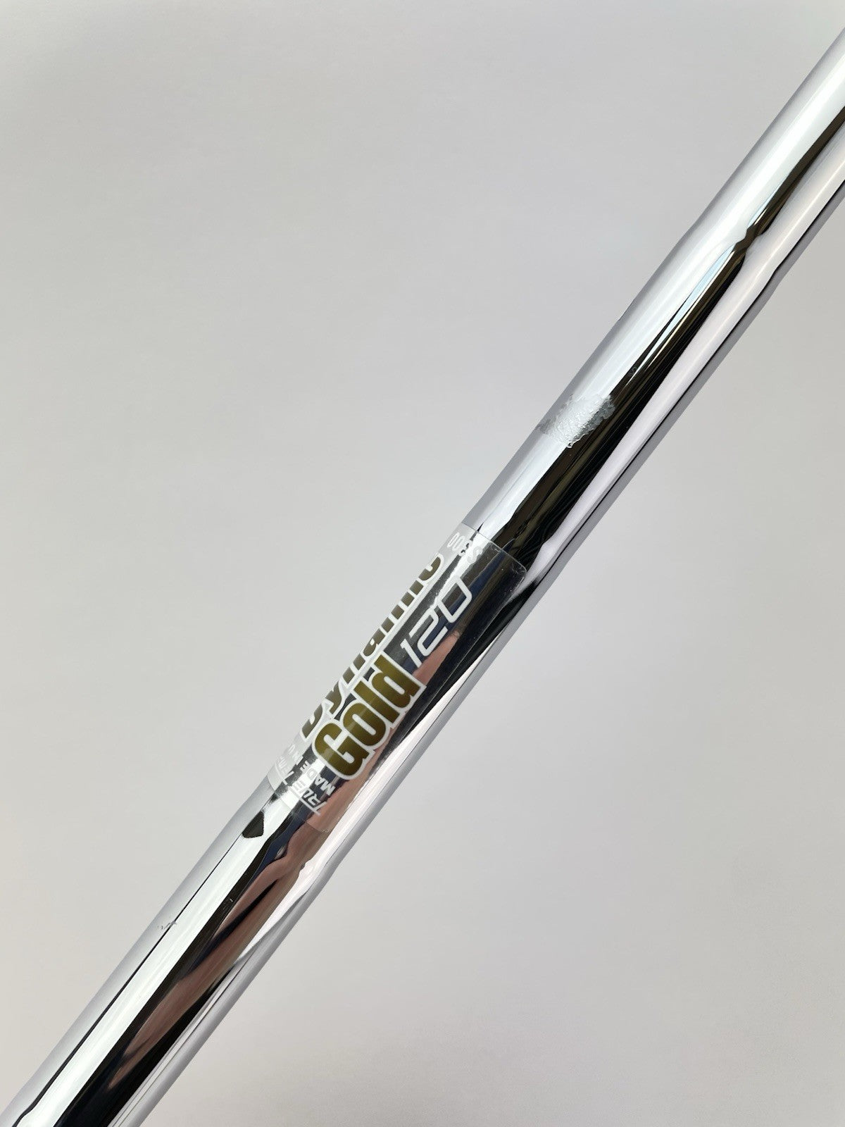 Dynamic Gold 120 Iron Shaft S300 Stiff Flex Steel 35.75 /0.355 Tapered /272126