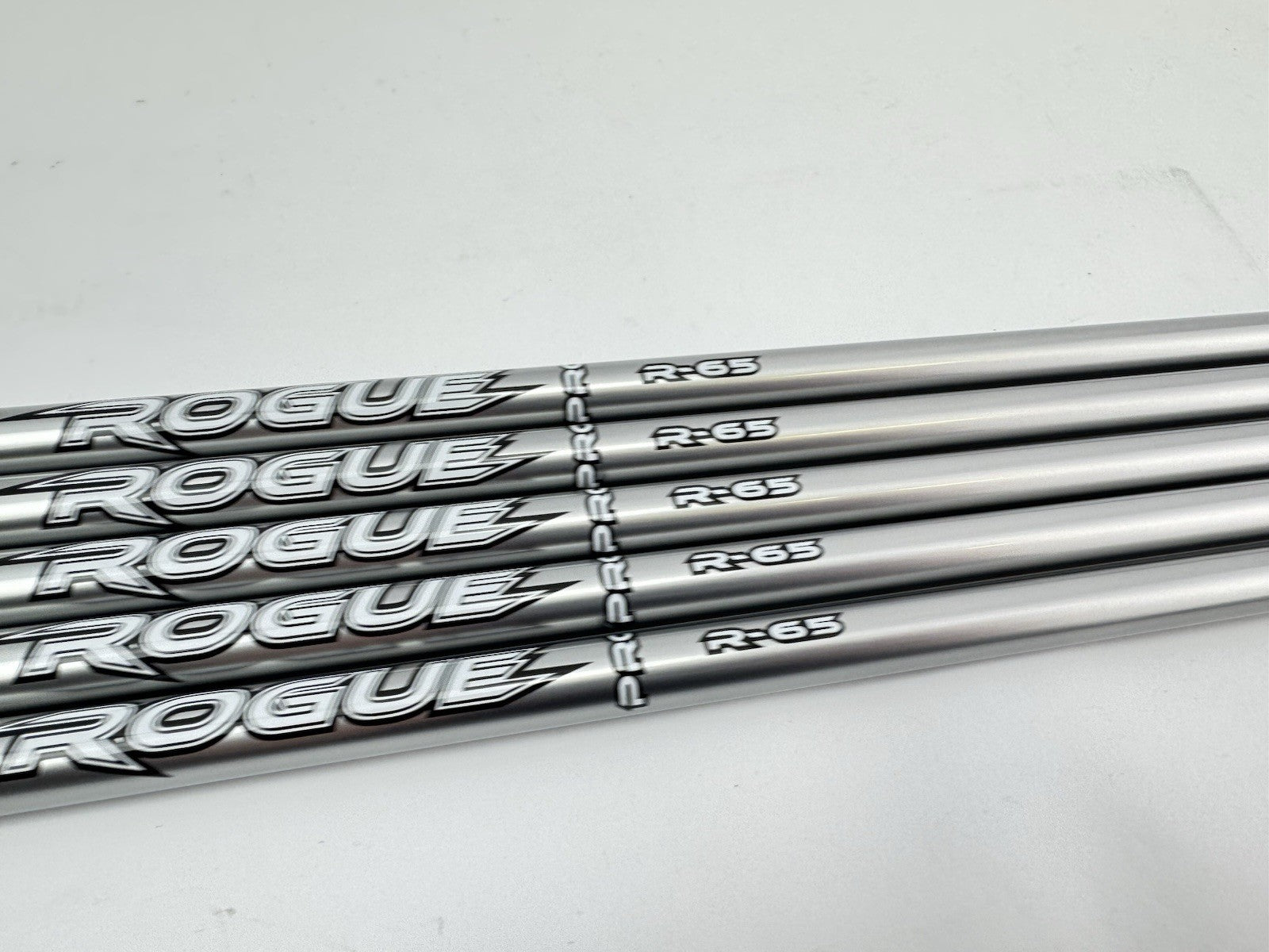 Aldila Rogue Pro Iron Shaft Set (5) Regular Flex Graphite /0.370 Parallel /New3