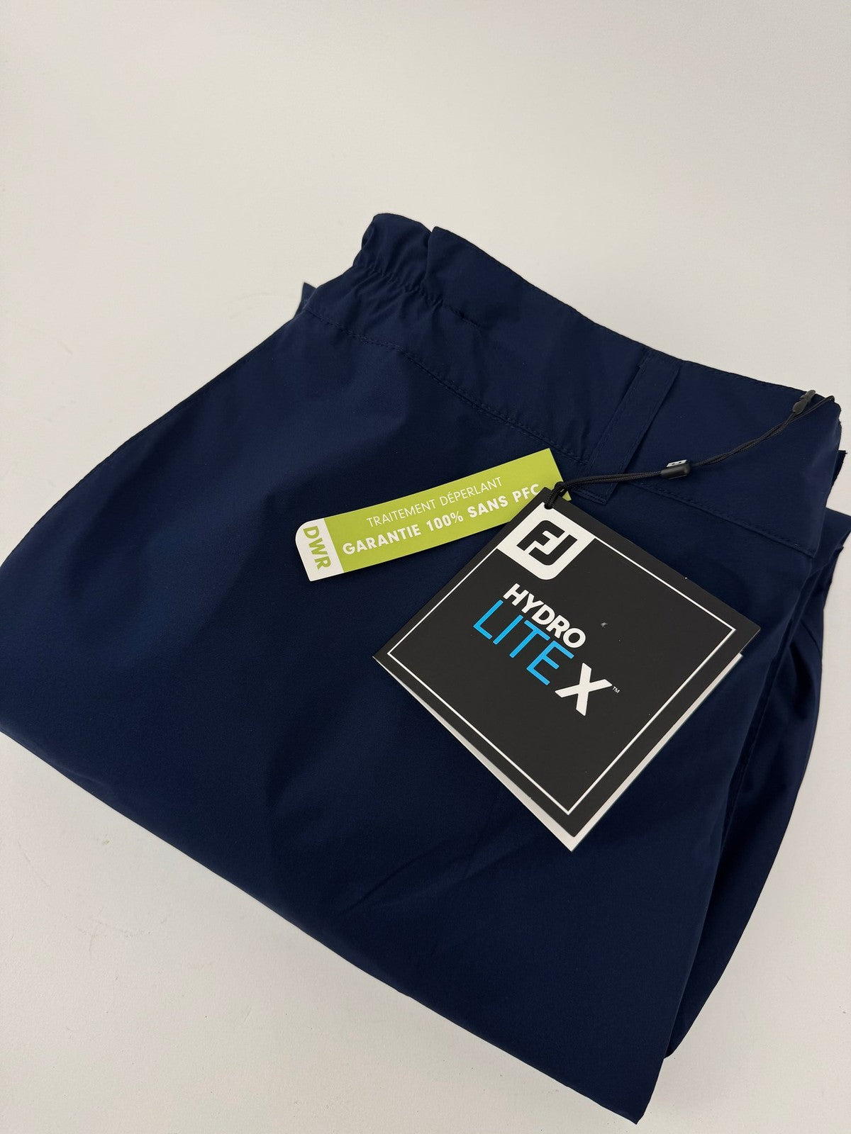 FootJoy HydroLite X Rain Trousers Men's XL Navy Waterproof Lightweight/334462