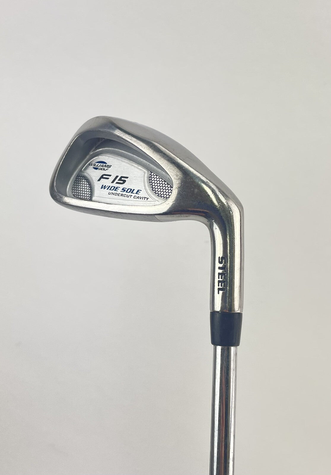 Williams Golf 3 Iron F15 Wide Sole Uniflex Steel /Right Hand /New Grip /187651