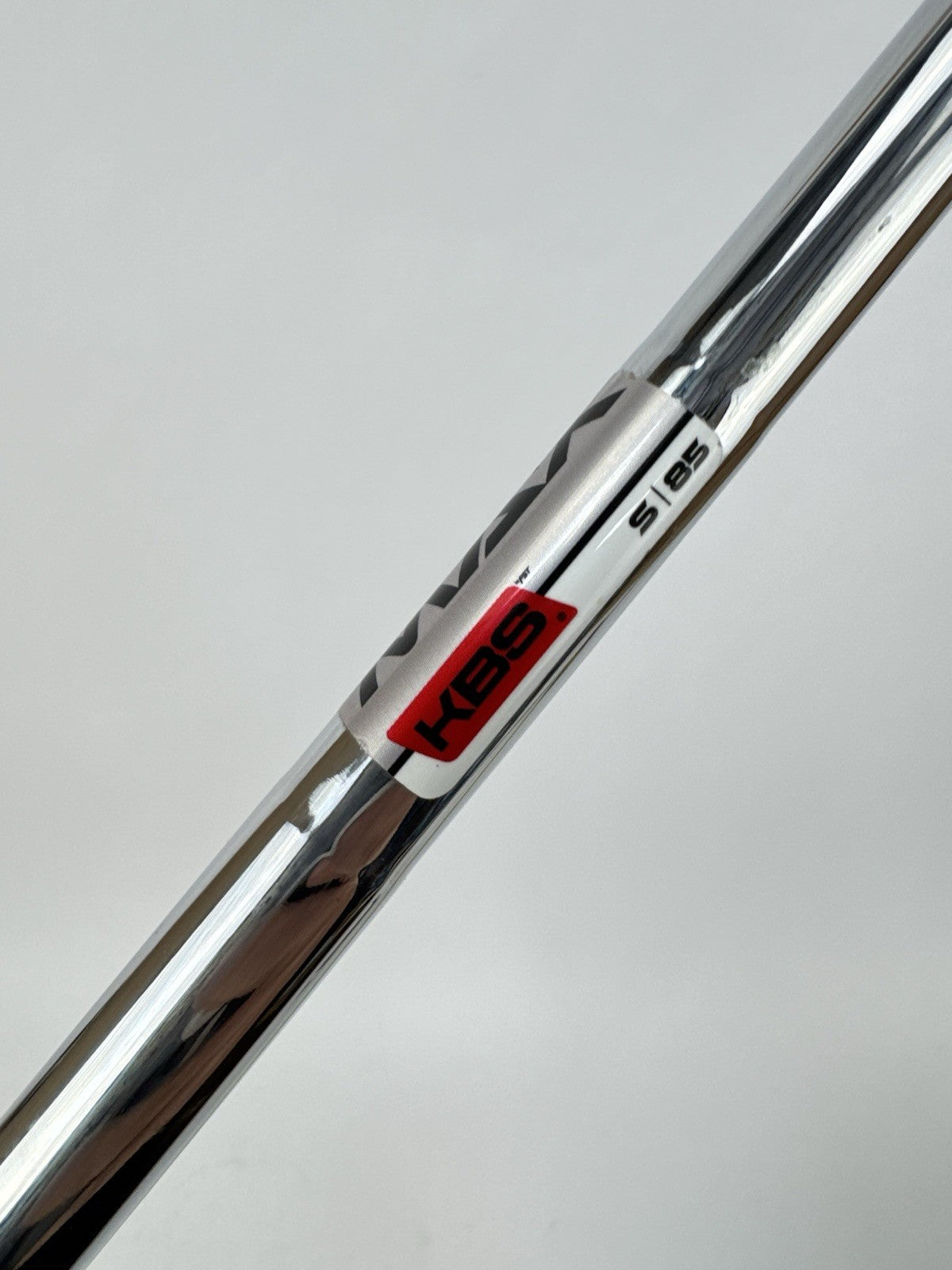 KBS Max 85 Iron Shaft Stiff Flex Steel 36” /0.370 Parallel /338843
