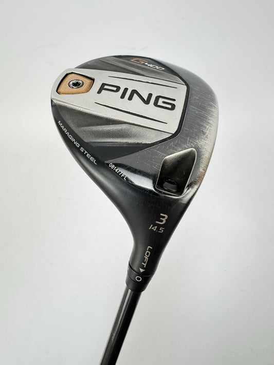 Ping G400 3 Wood 14.5* Evenflow Riptide 5.5 Regular Graphite /New Grip /347890